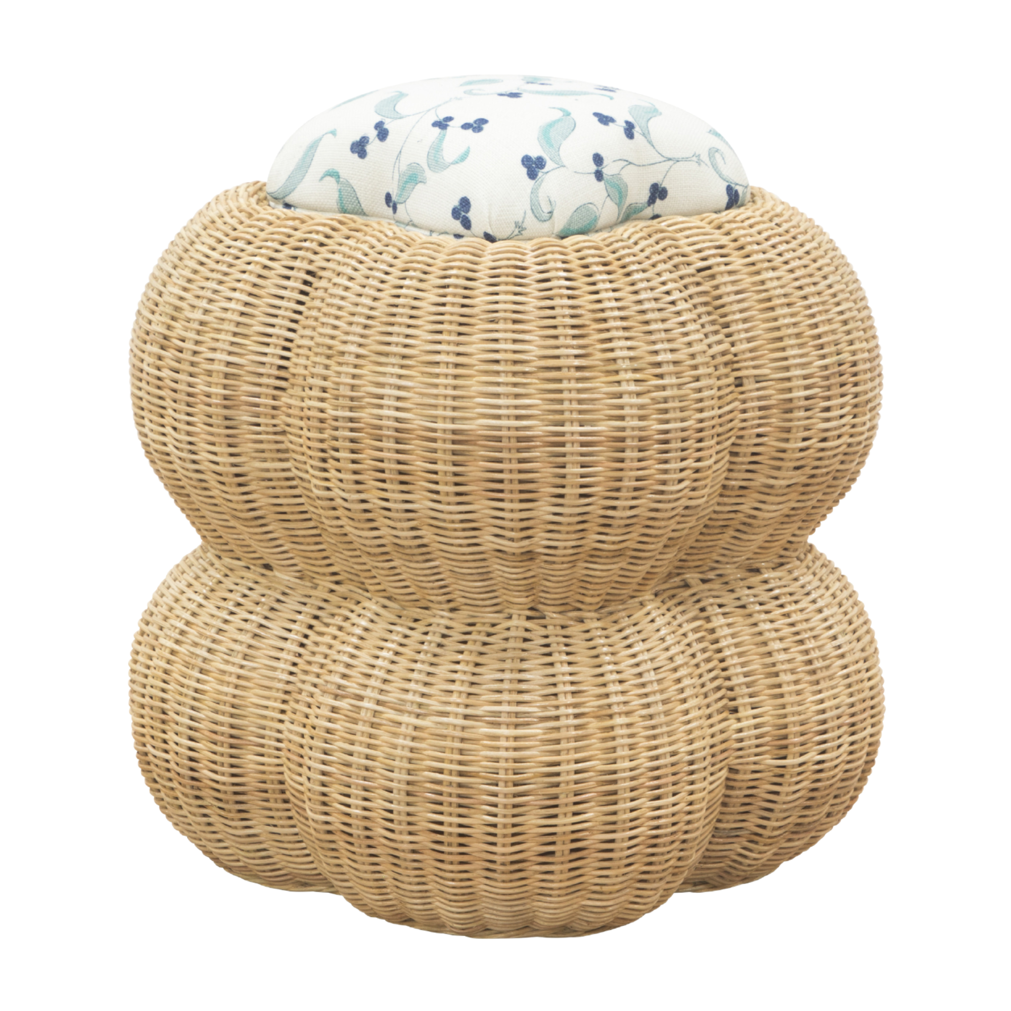 Pawn Wicker Stool - Custom Color