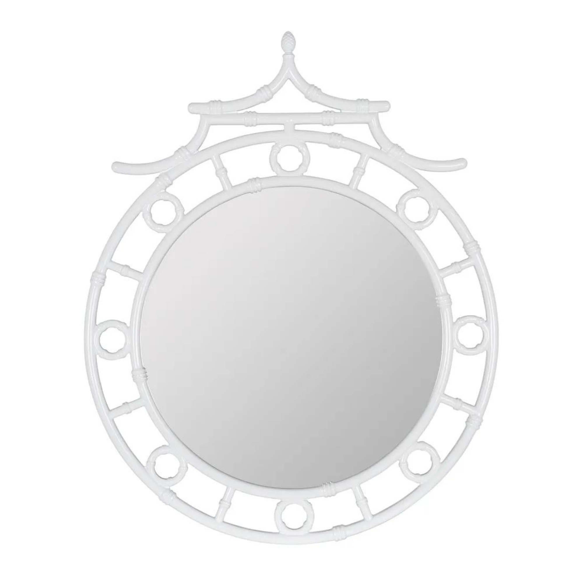 Pagoda Mirror - Round