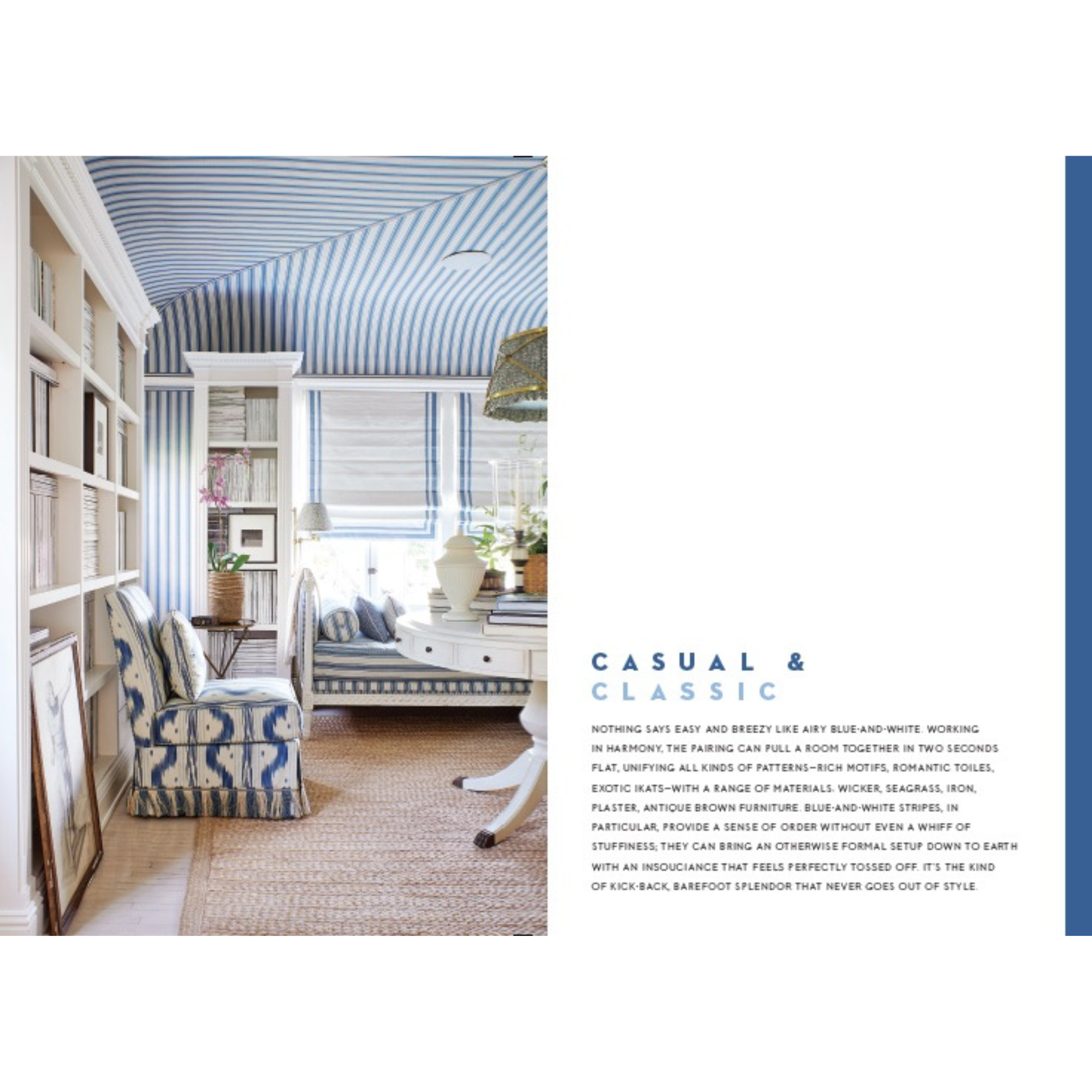 Blue and White Done Right