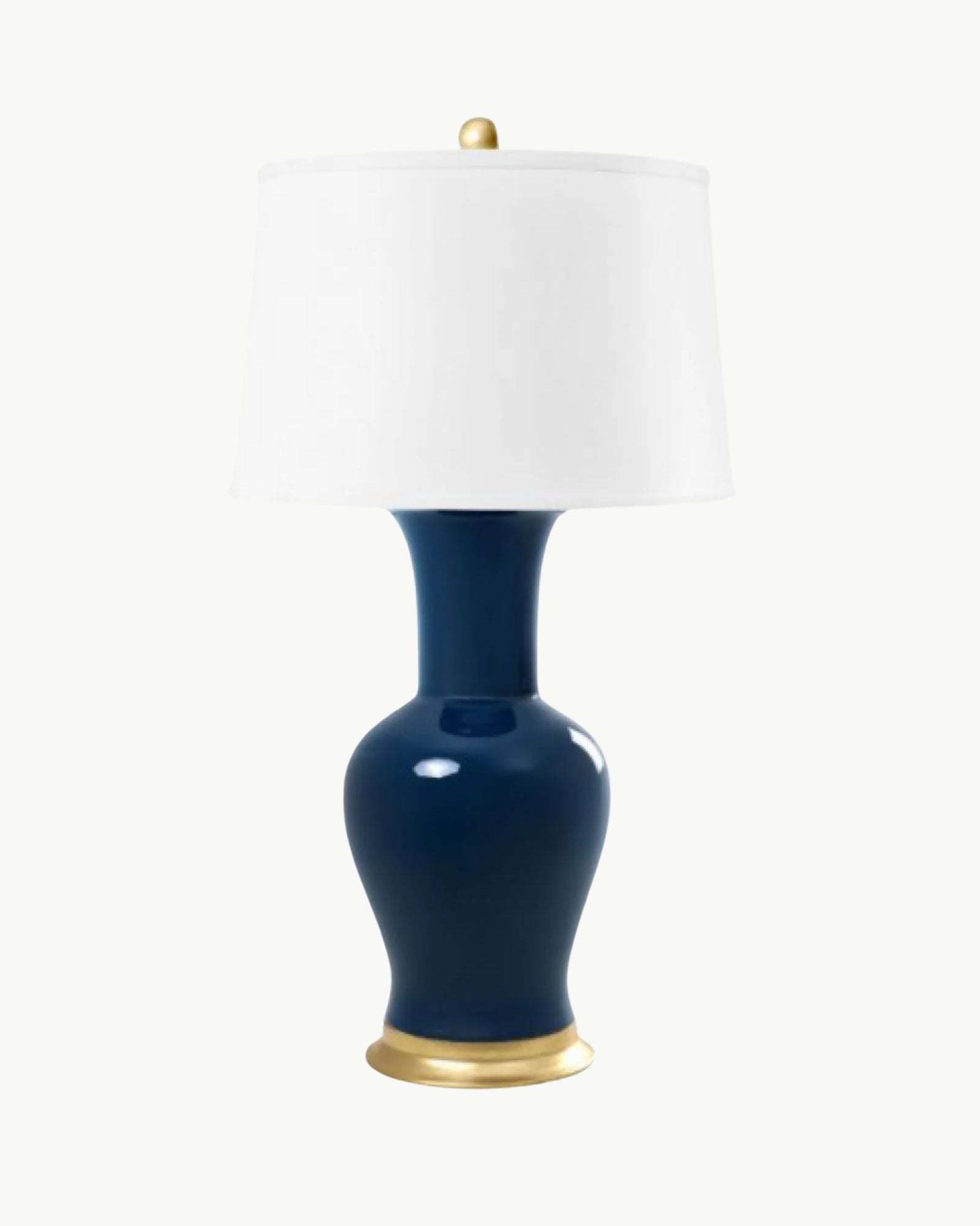 Acacia Lamp in Navy Blue