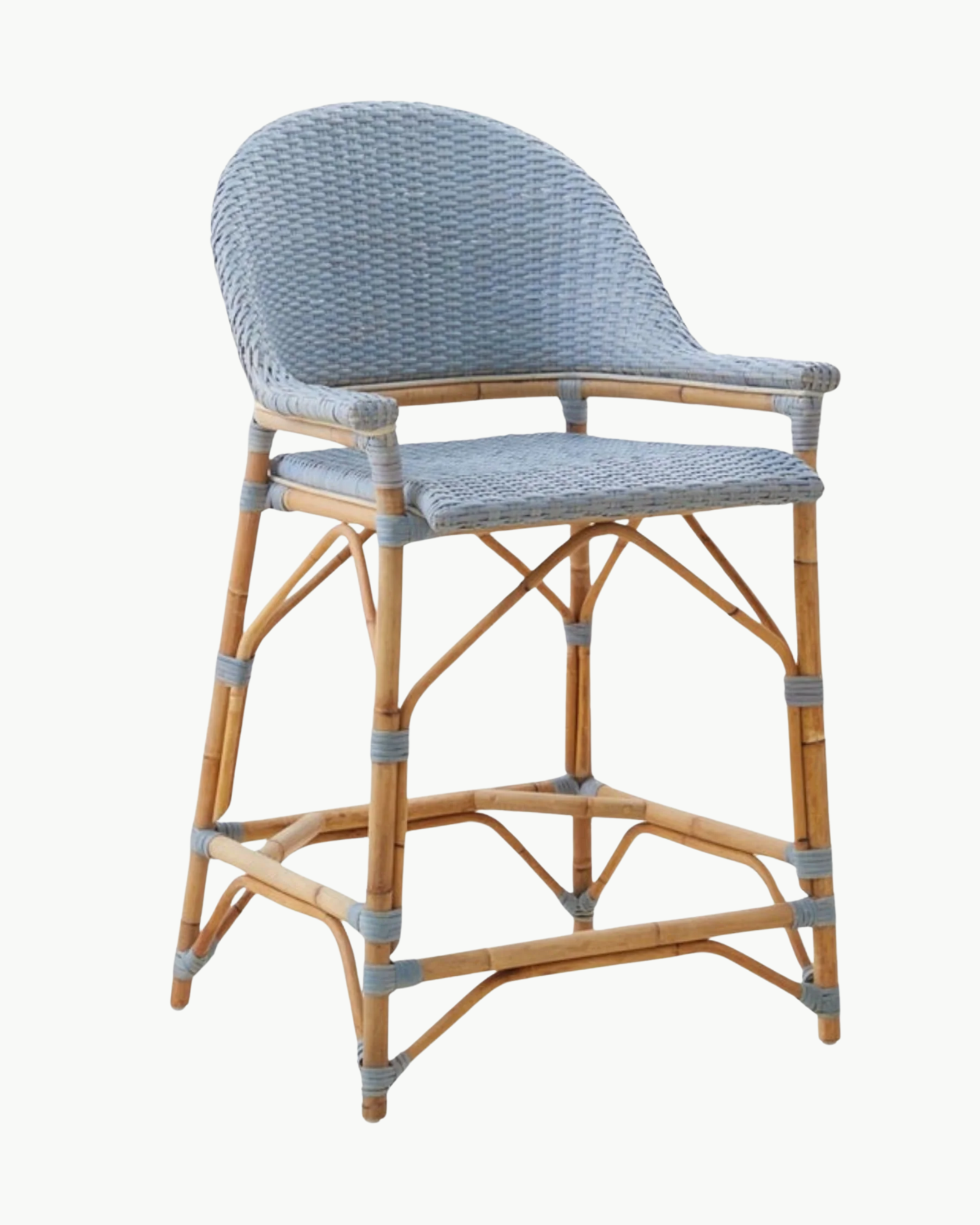 Amalfi Counter Stool in Coastal Blue