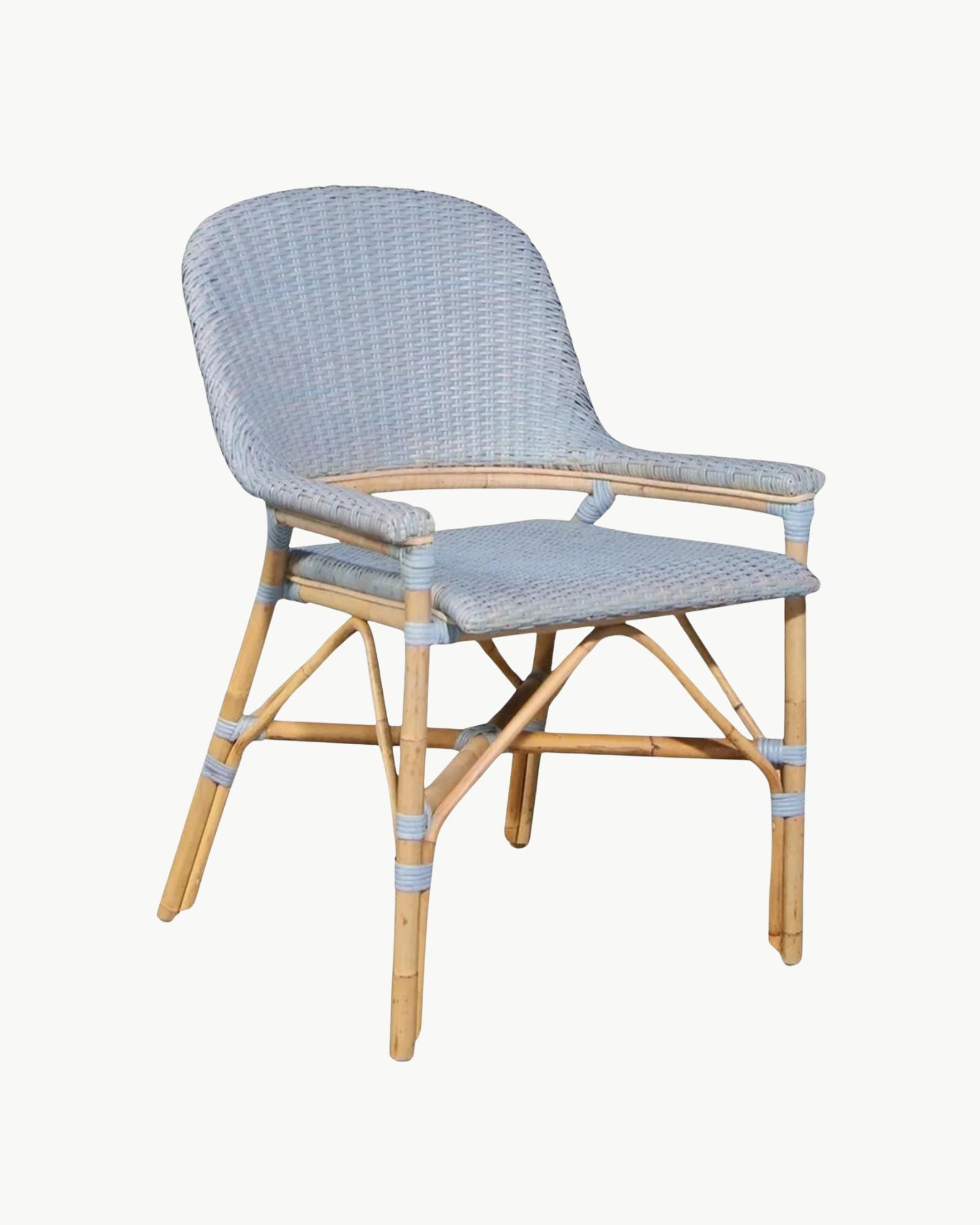 Amalfi Dining Chair in Coastal Blue, Set of 2