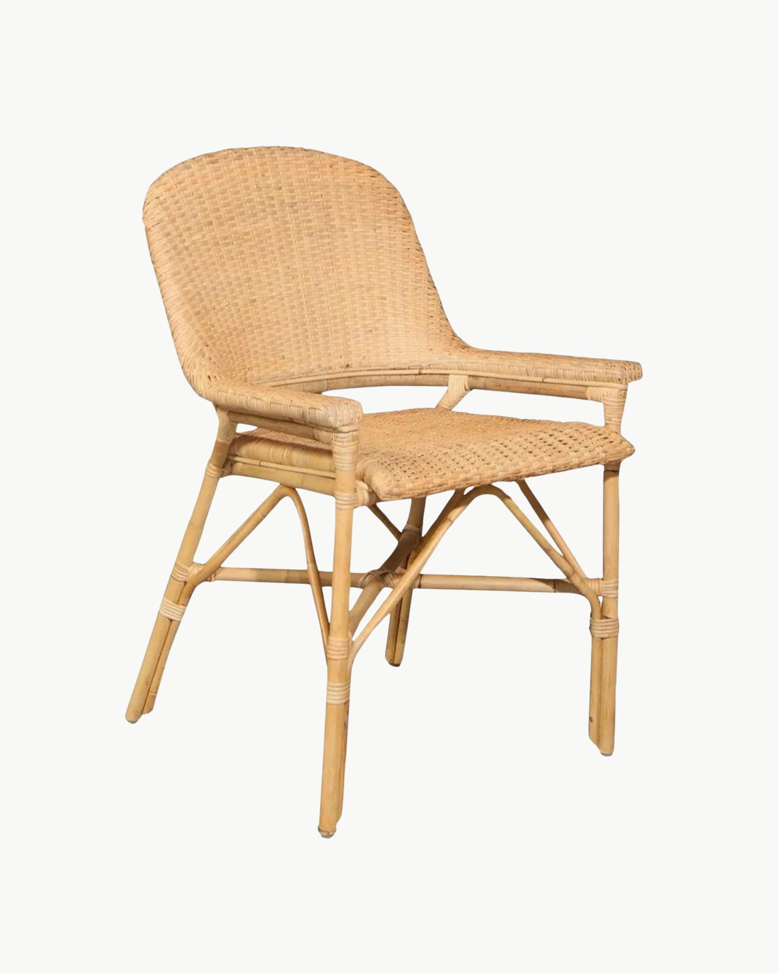 Amalfi Dining Chair in Natural, Set of 2