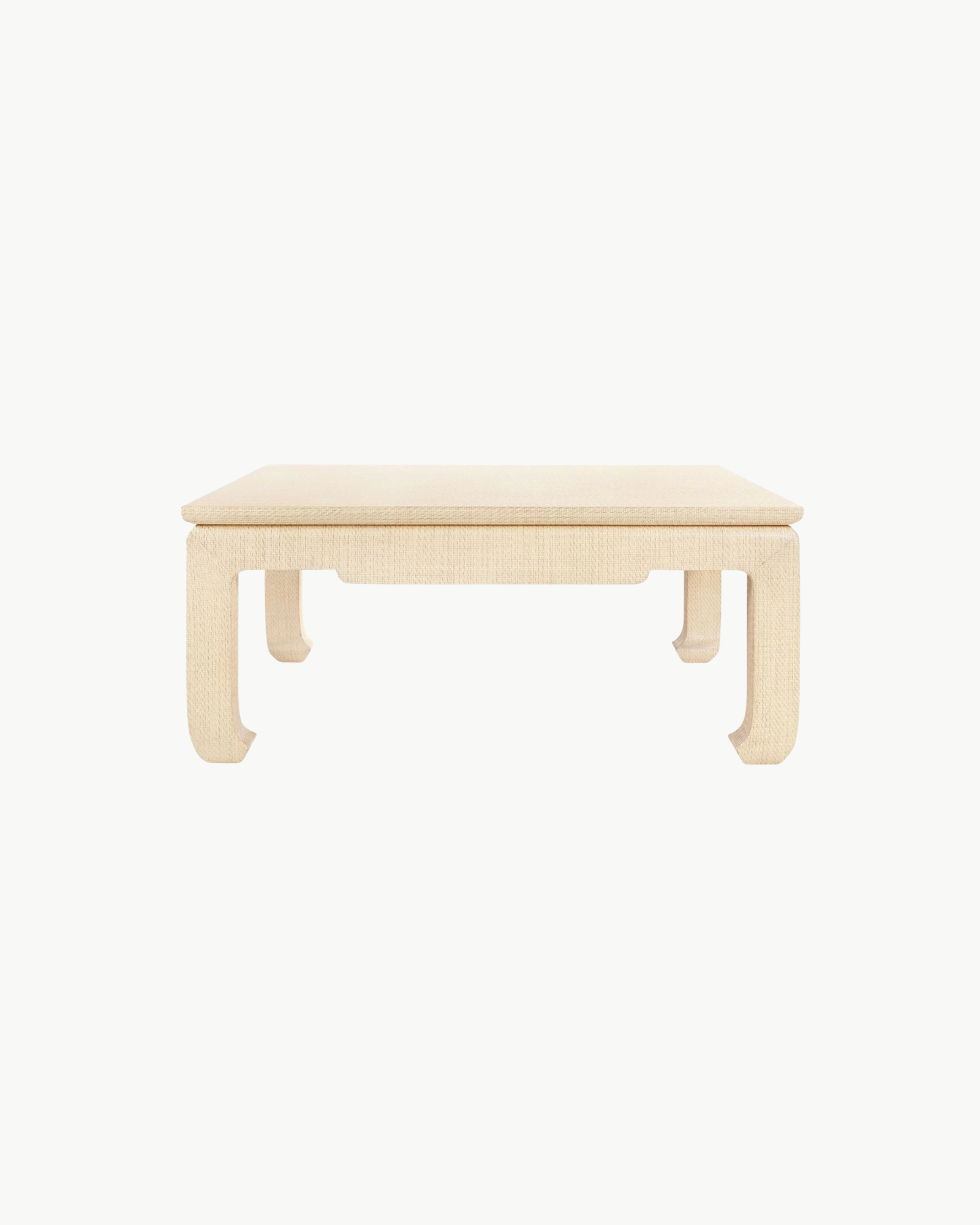 Bethany Grasscloth Coffee Table - Square