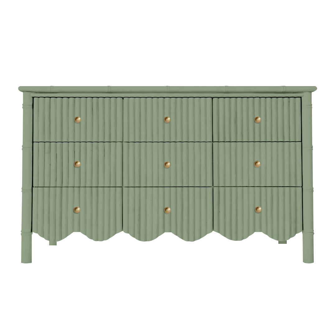 Drew's Rattan Dresser 60" - Custom Color