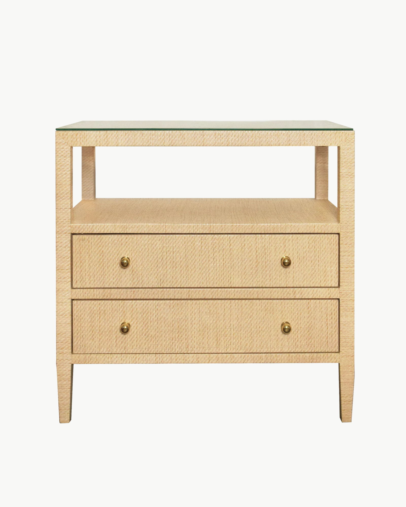 Cape Grasscloth Side Table - Large