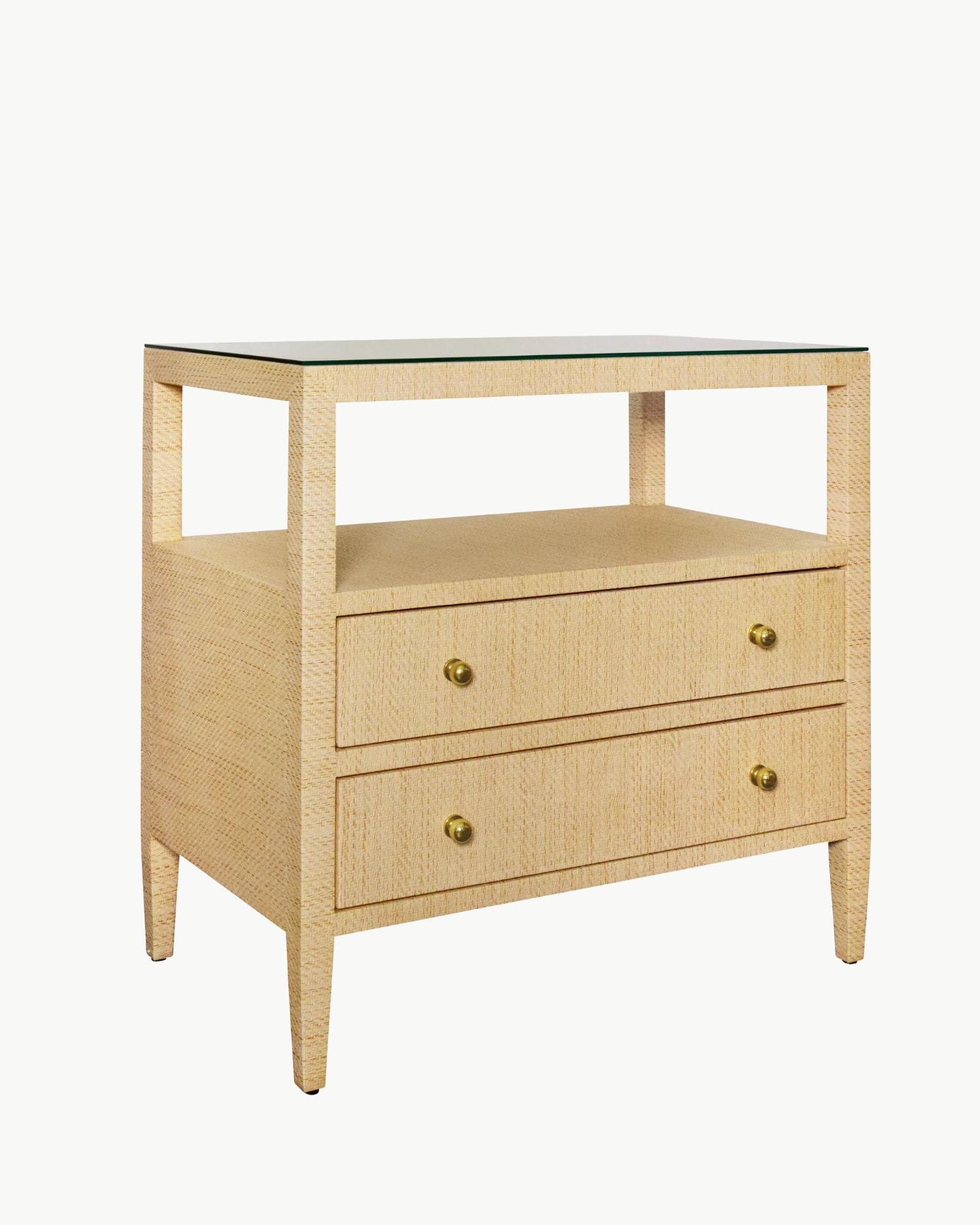 Cape Grasscloth Side Table - Large