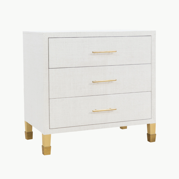 Carmen Grasscloth Nightstand – Society Social