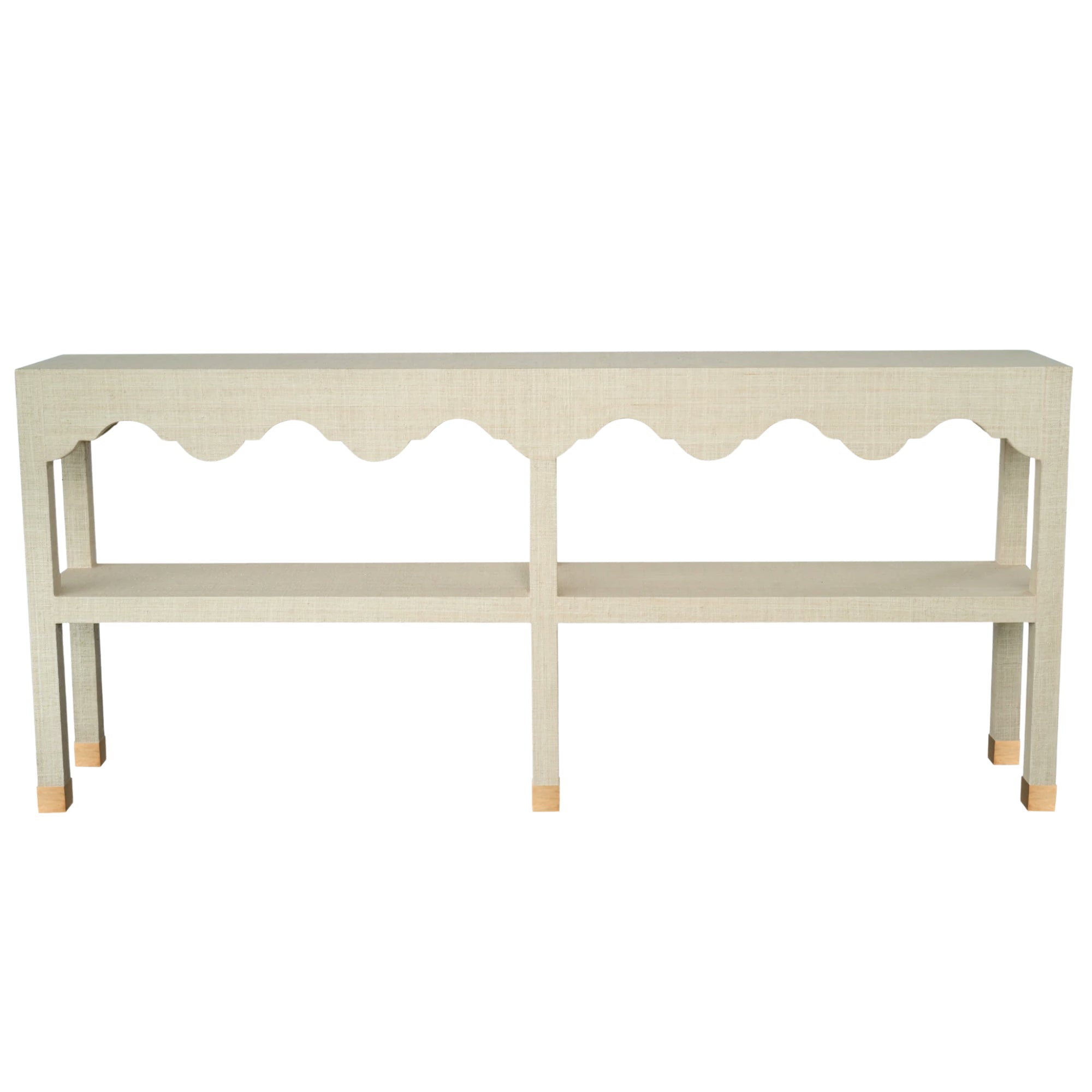 Cashiers Grasscloth Console - Large