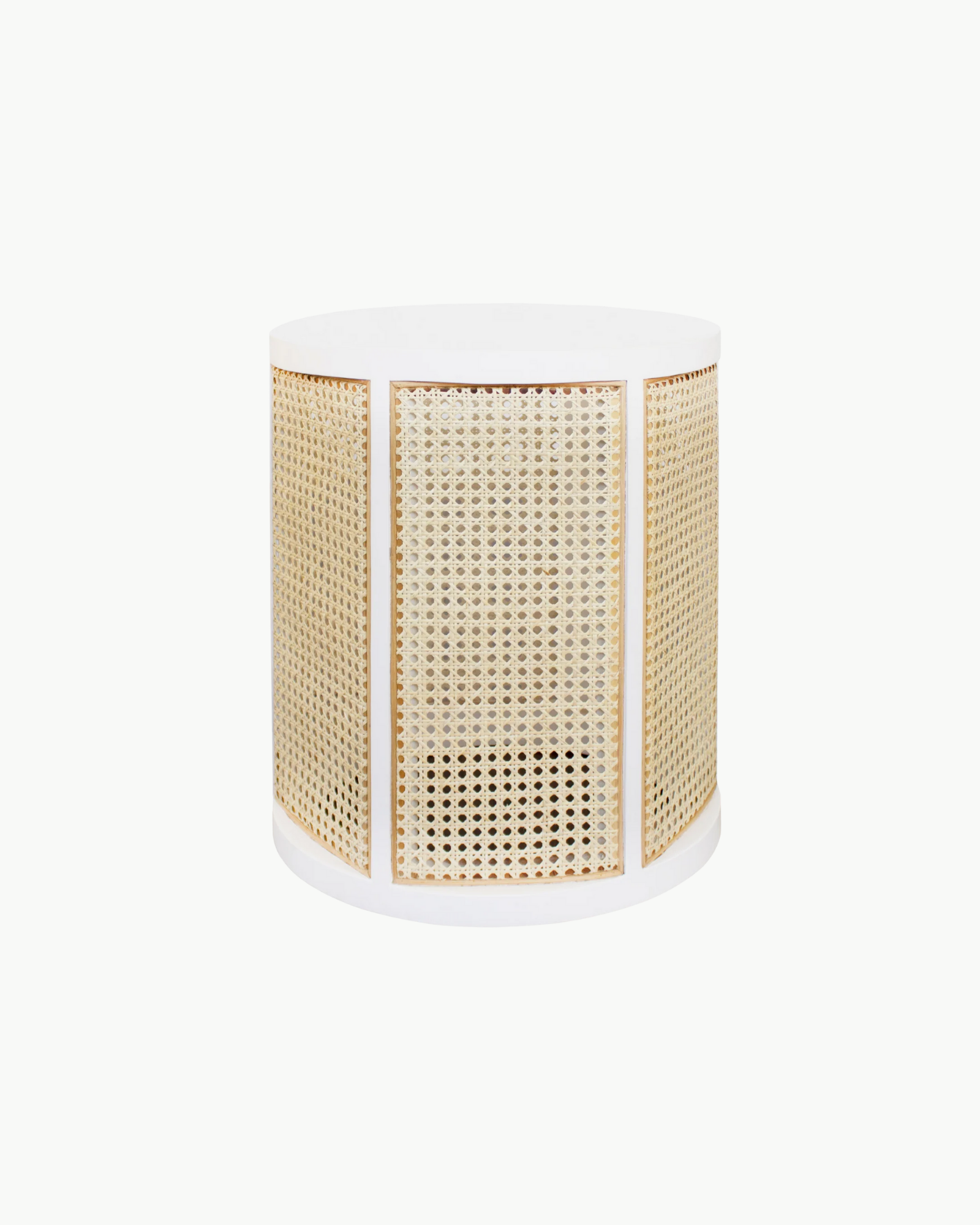 Catalina Cane Side Table