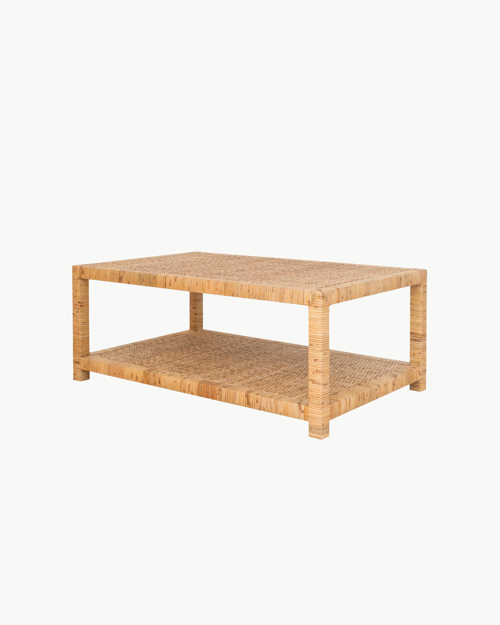 Chatham Rattan and Cane Coffee Table - Rectangular