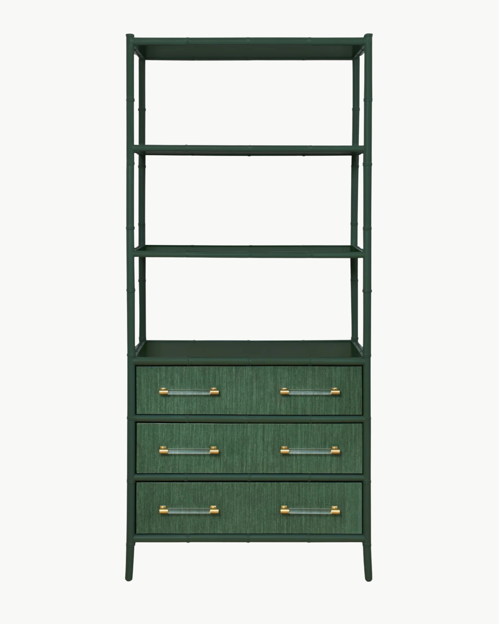 Cielo Grasscloth Etagere