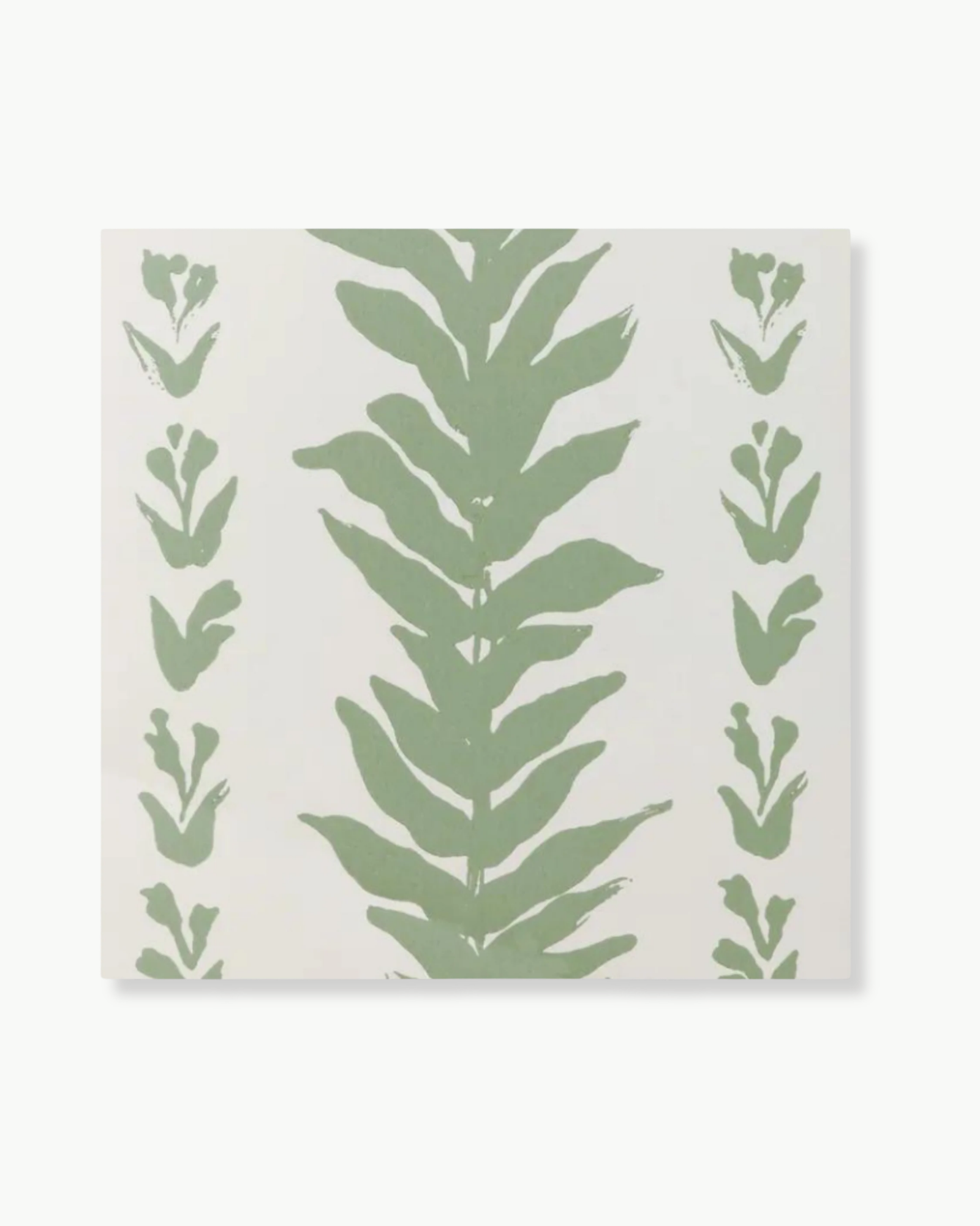 Climbing Leaves in Sage Wallpaper