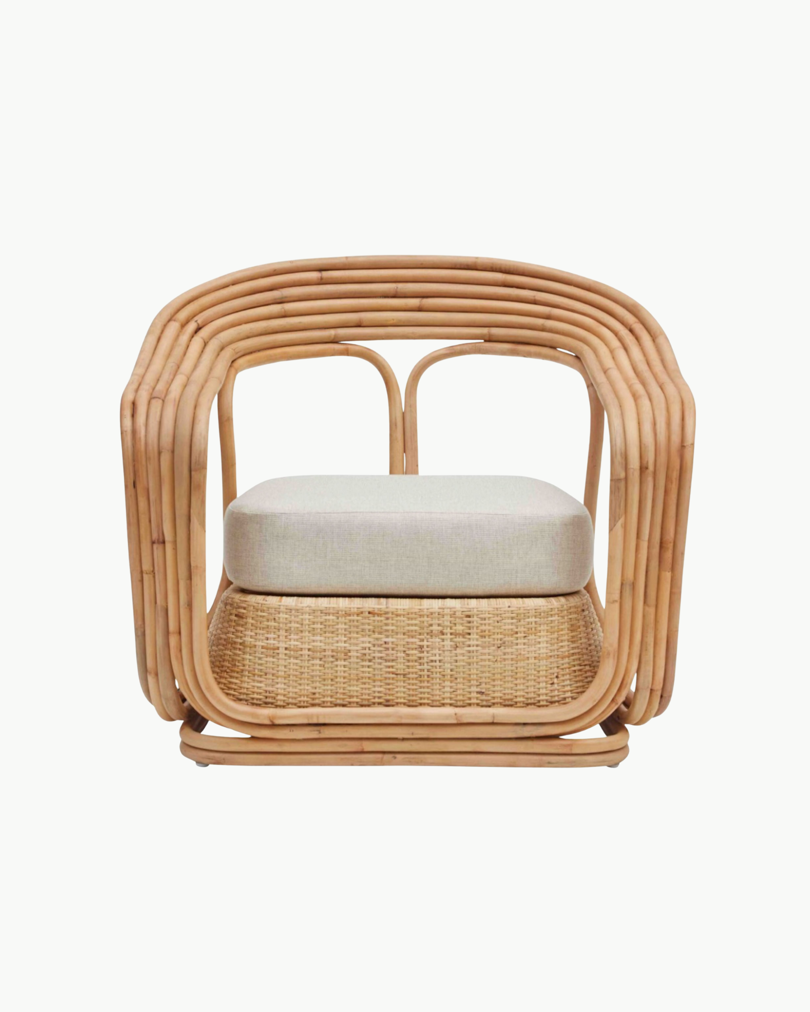 Cornelia Swivel Chair in Canvas