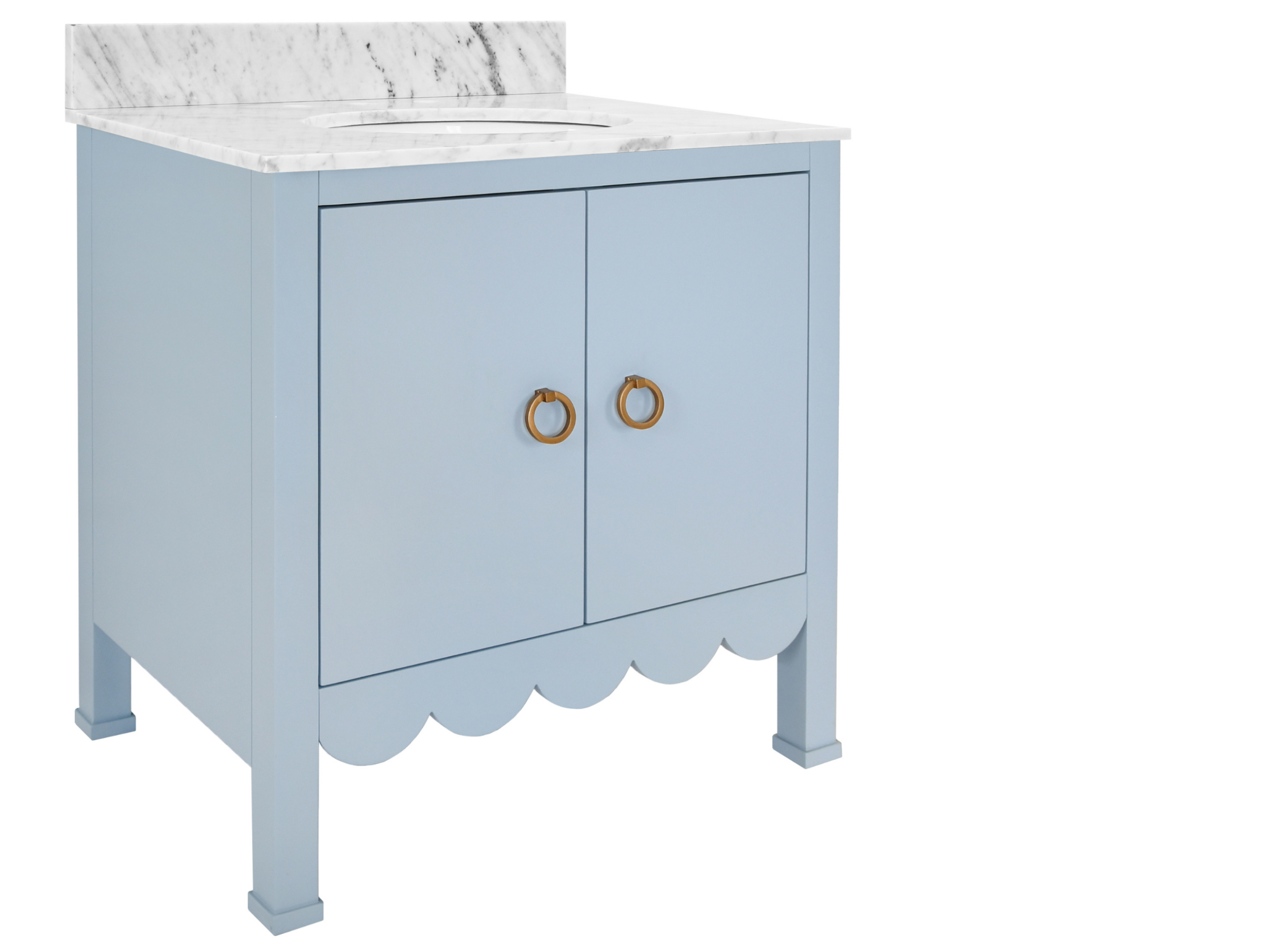 Capri Scalloped Vanity