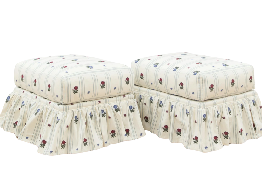 Jaimie Ruffle Ottoman – Society Social