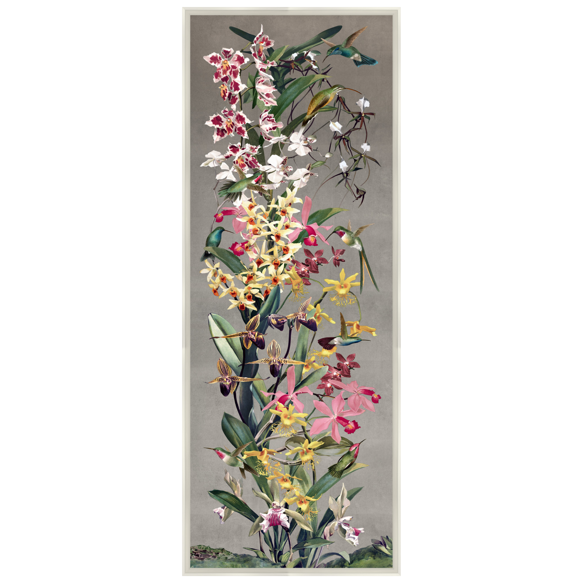 Dancing Orchids Panel II