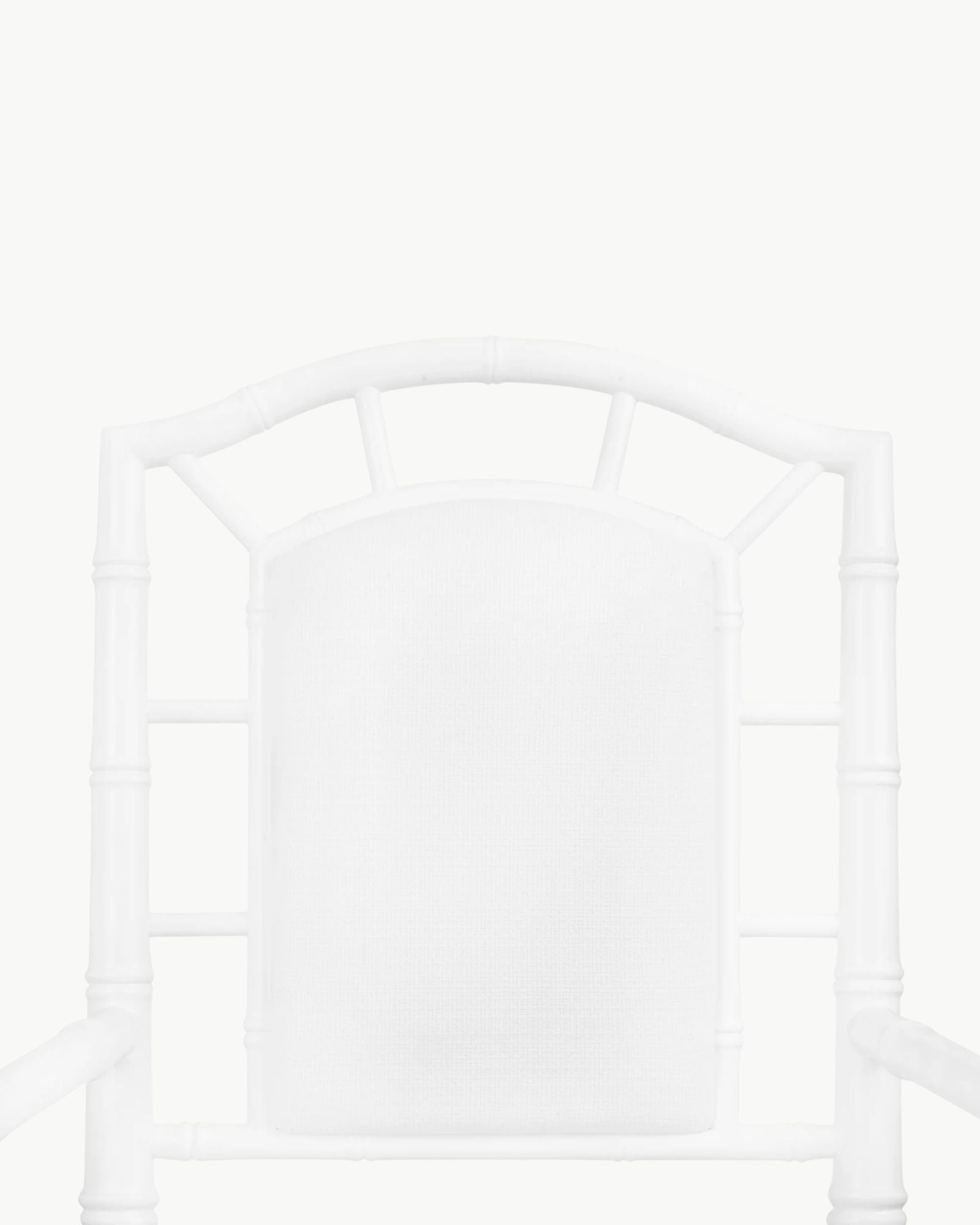 Delia White Armchair