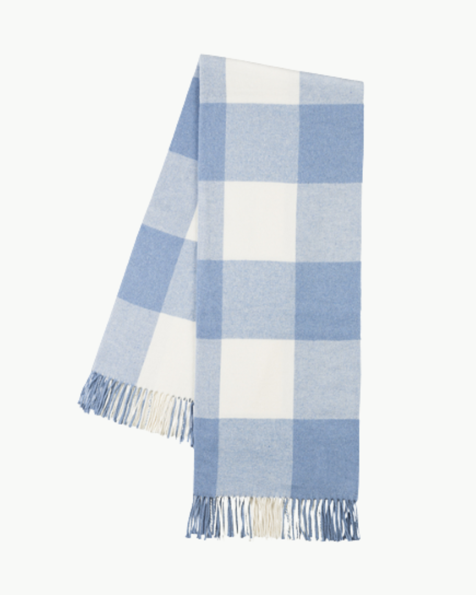 Denim Buffalo Check Throw