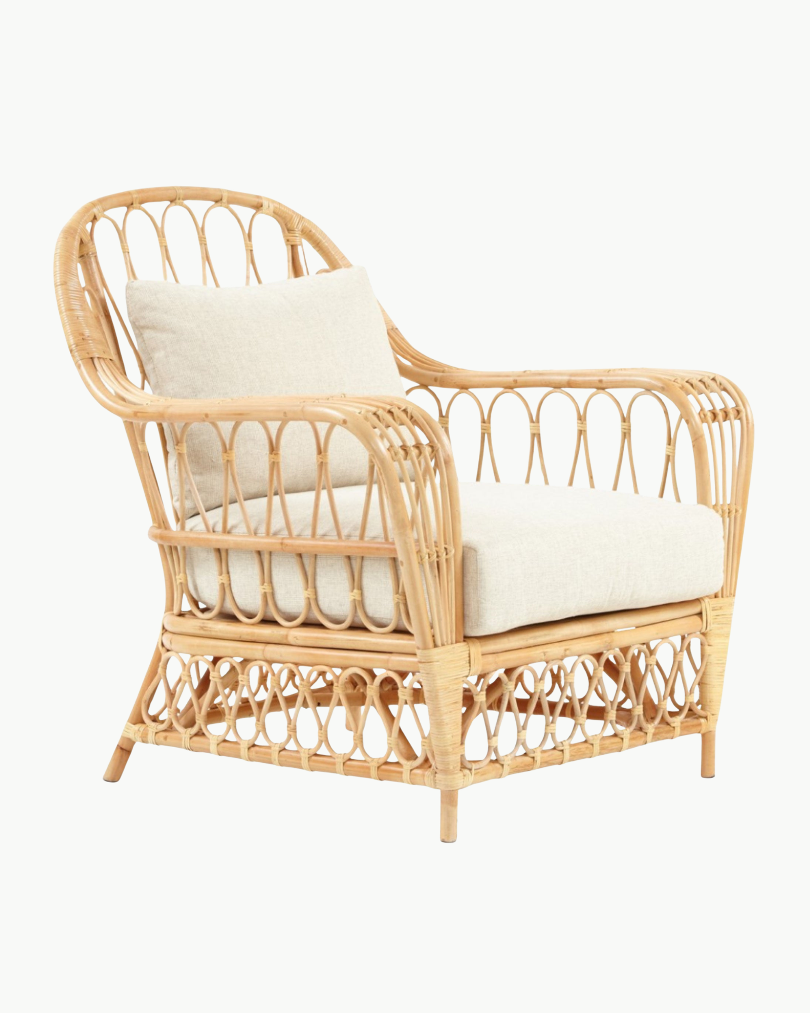 Downing Club Chair in Canvas