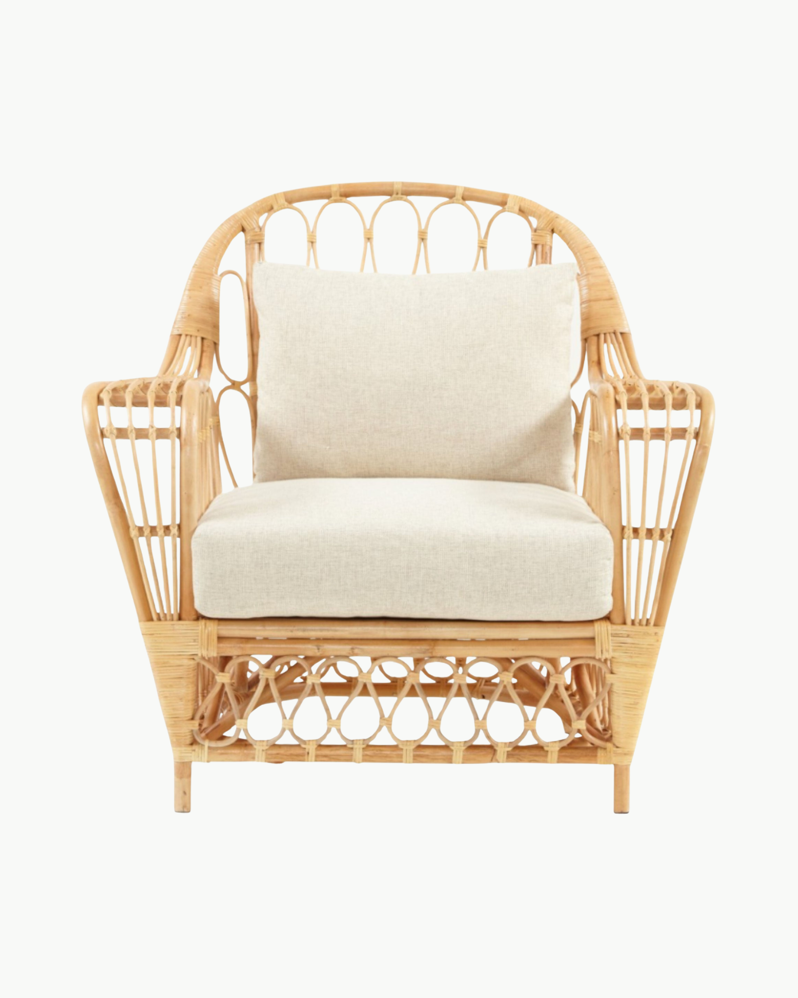 Downing Club Chair in Canvas