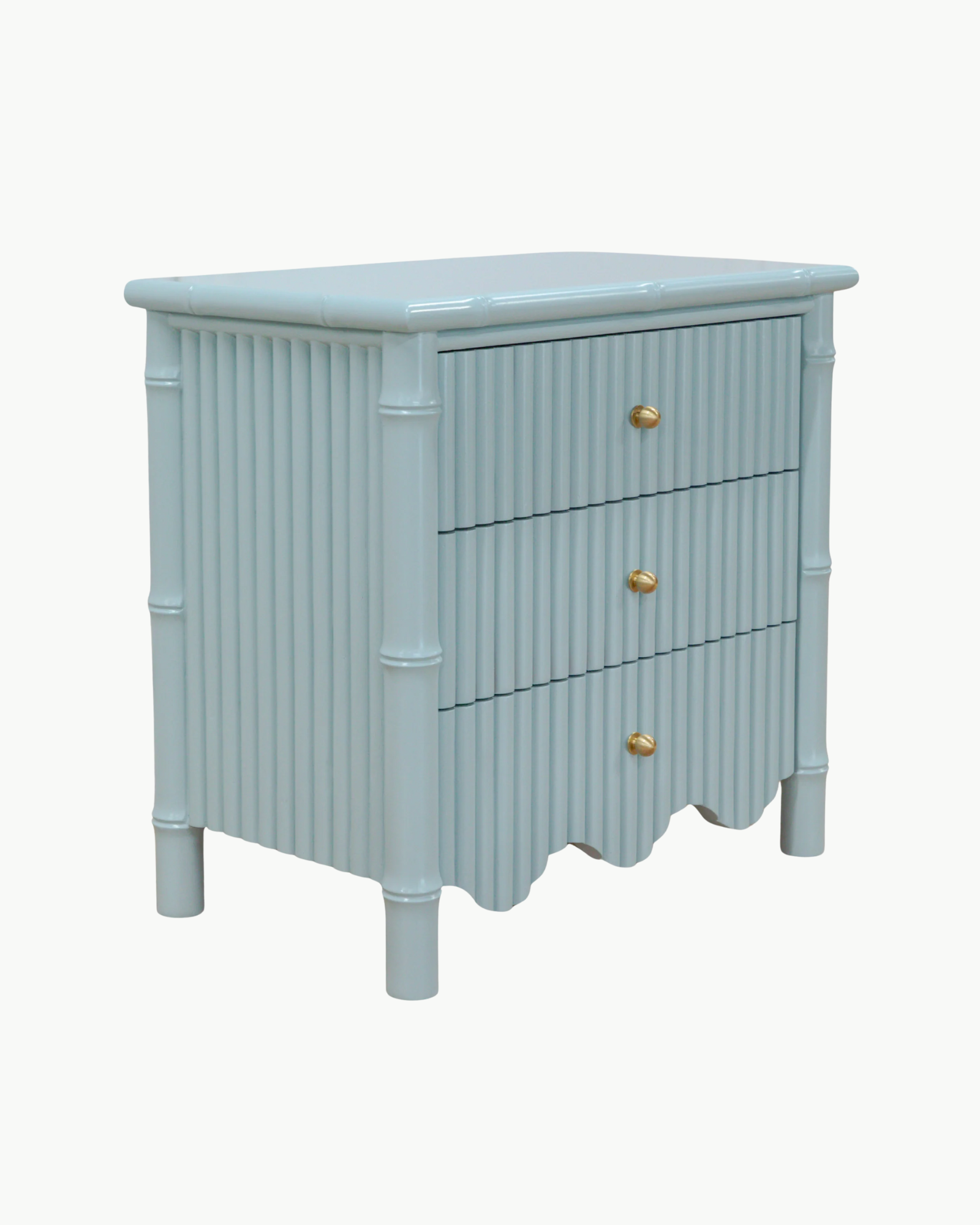 Drew's Rattan Nightstand - Custom Color