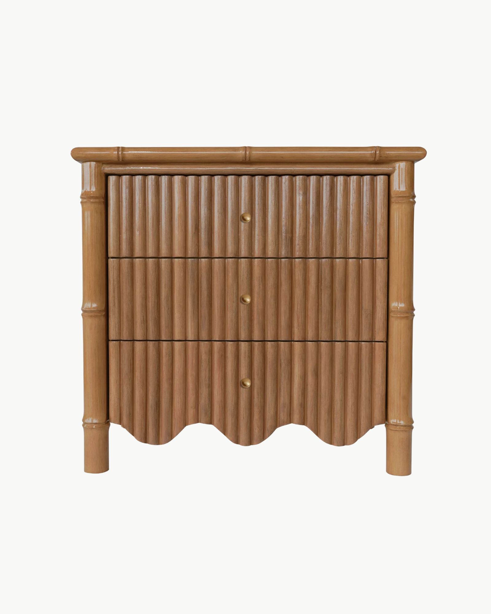 Drew's Rattan Nightstand - Natural