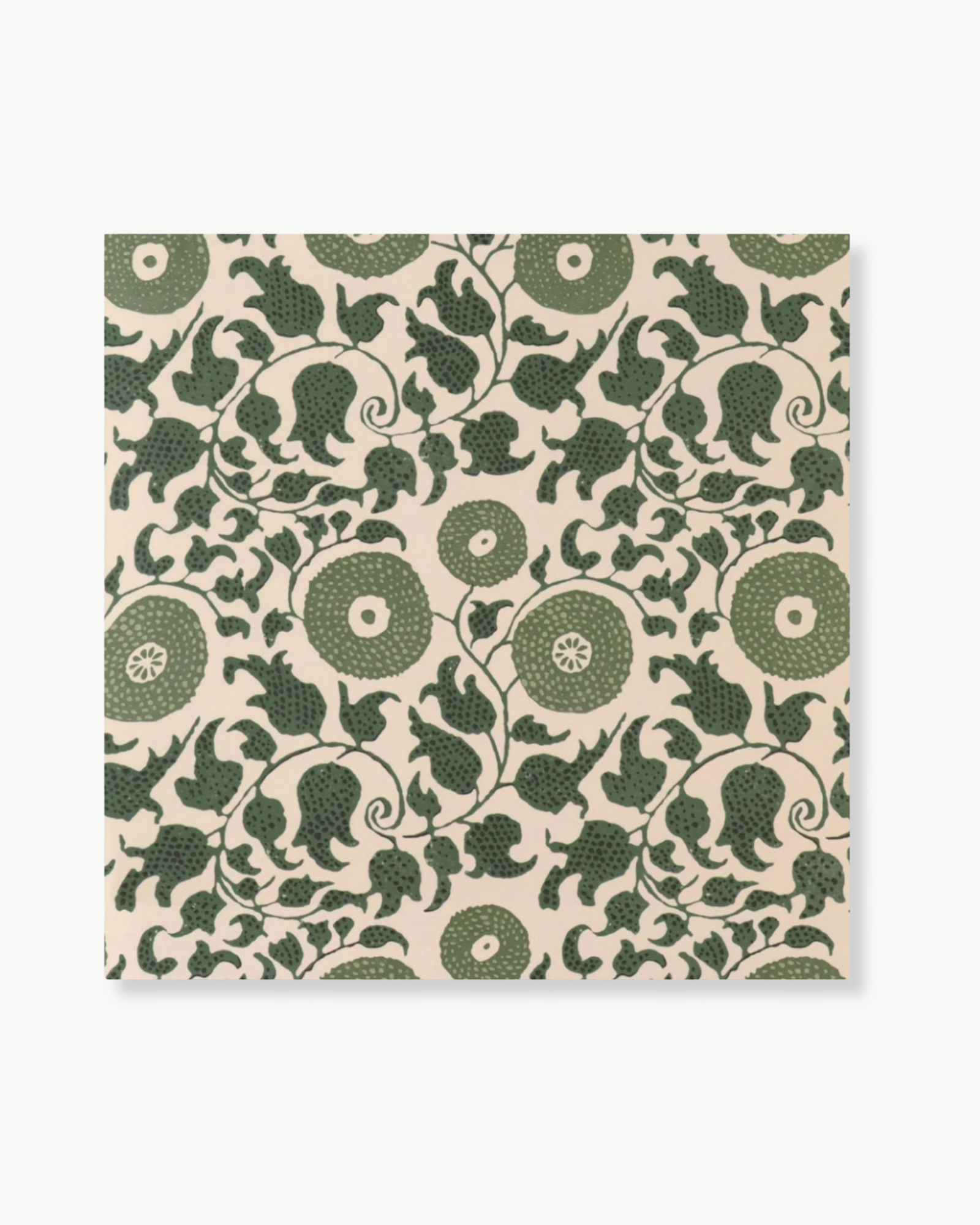 Eldora in Juniper/Leaf Wallpaper