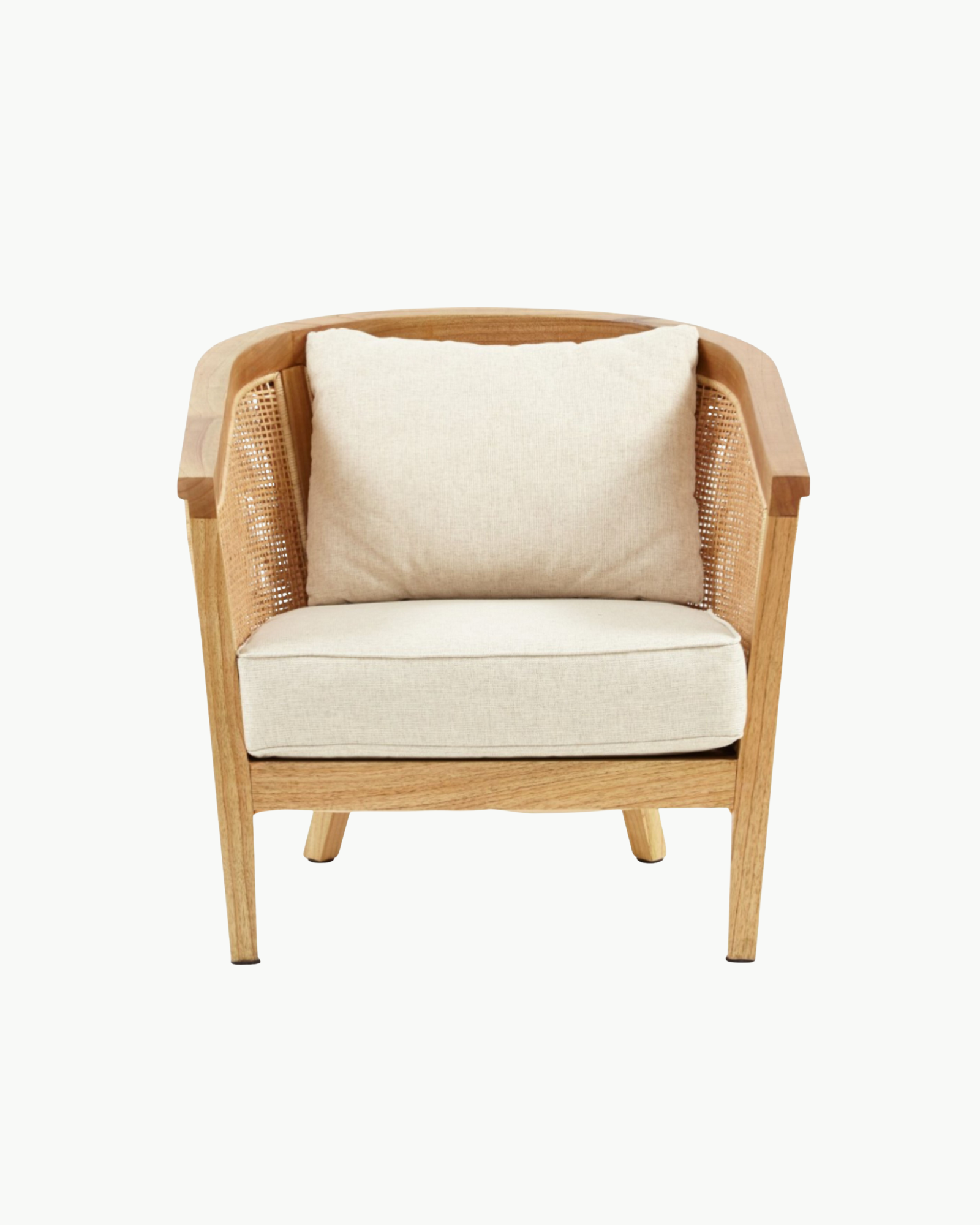 Etta Club Chair in Canvas