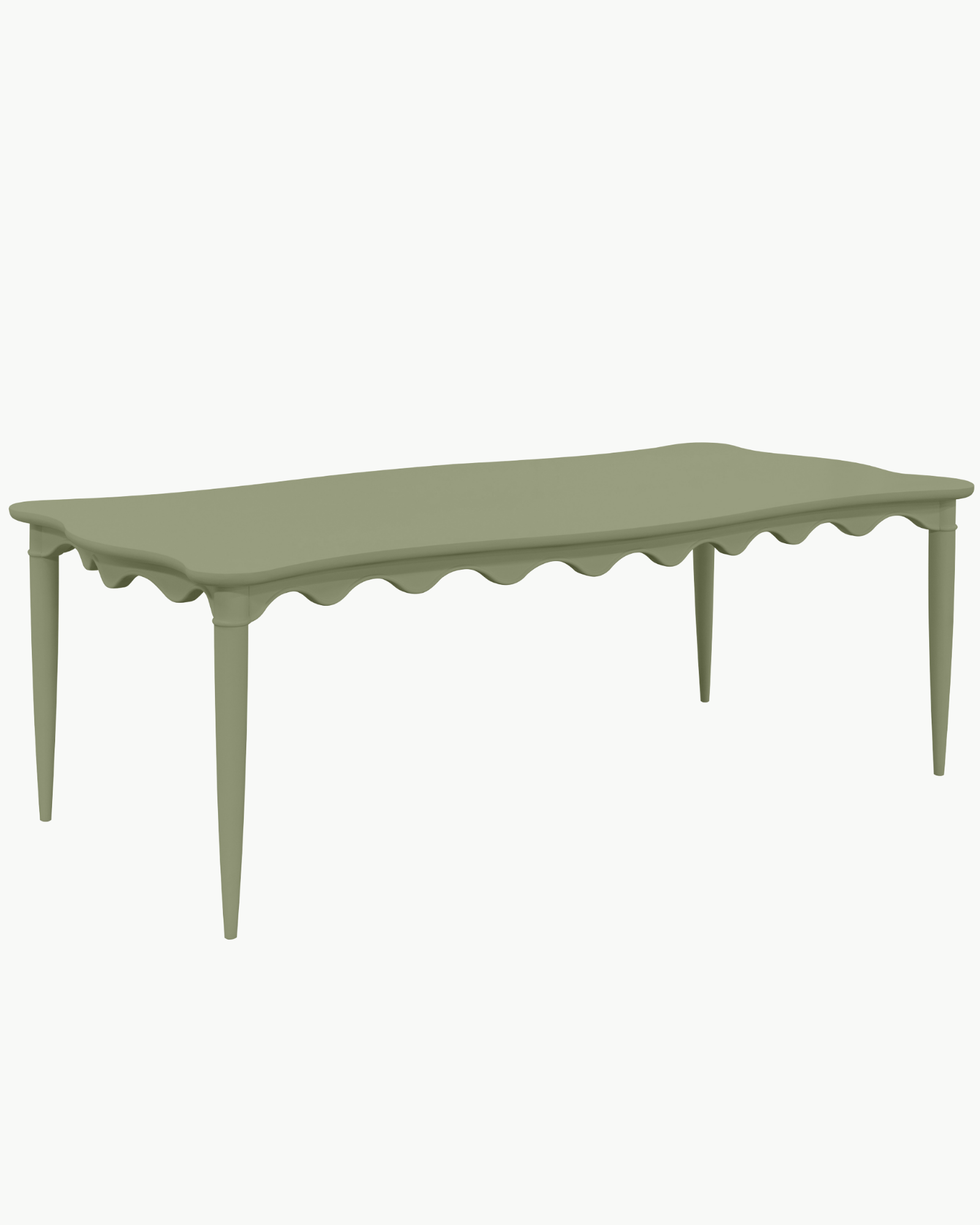 Fête Wavy Dining Table - Custom Color