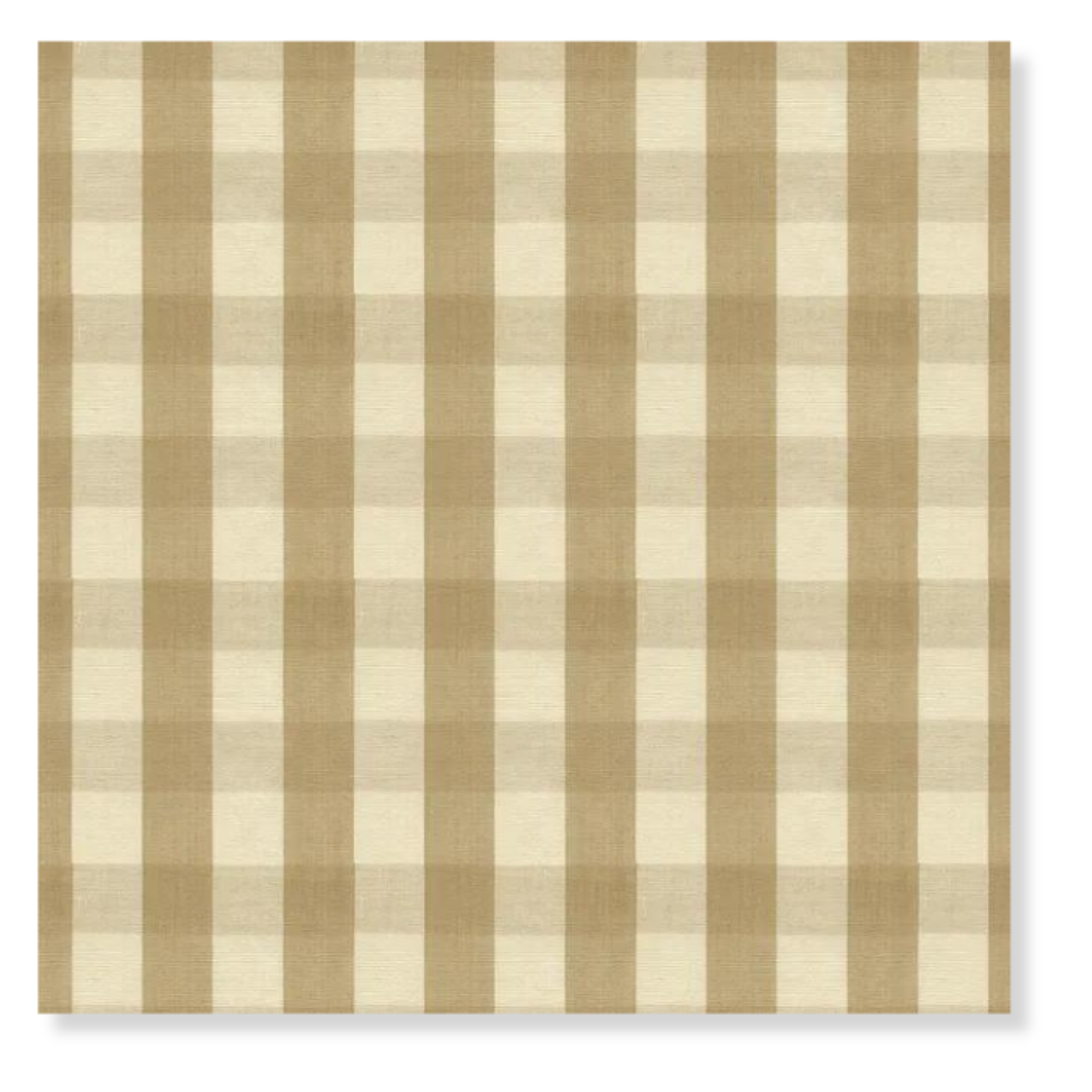 Carsten Check in Tan - Fabric by the Yard