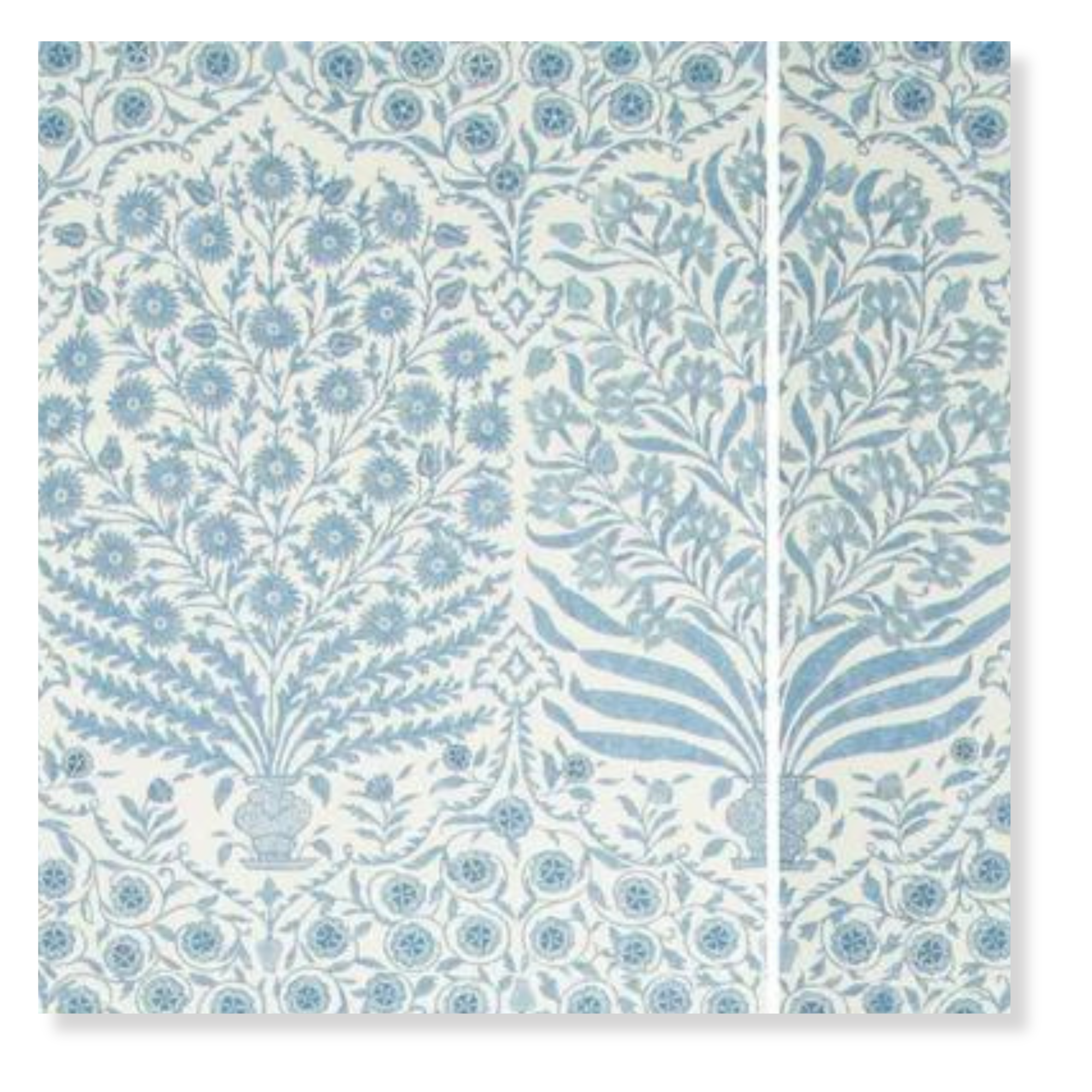 Sameera in Blue/Indigo - Fabric by the Yard