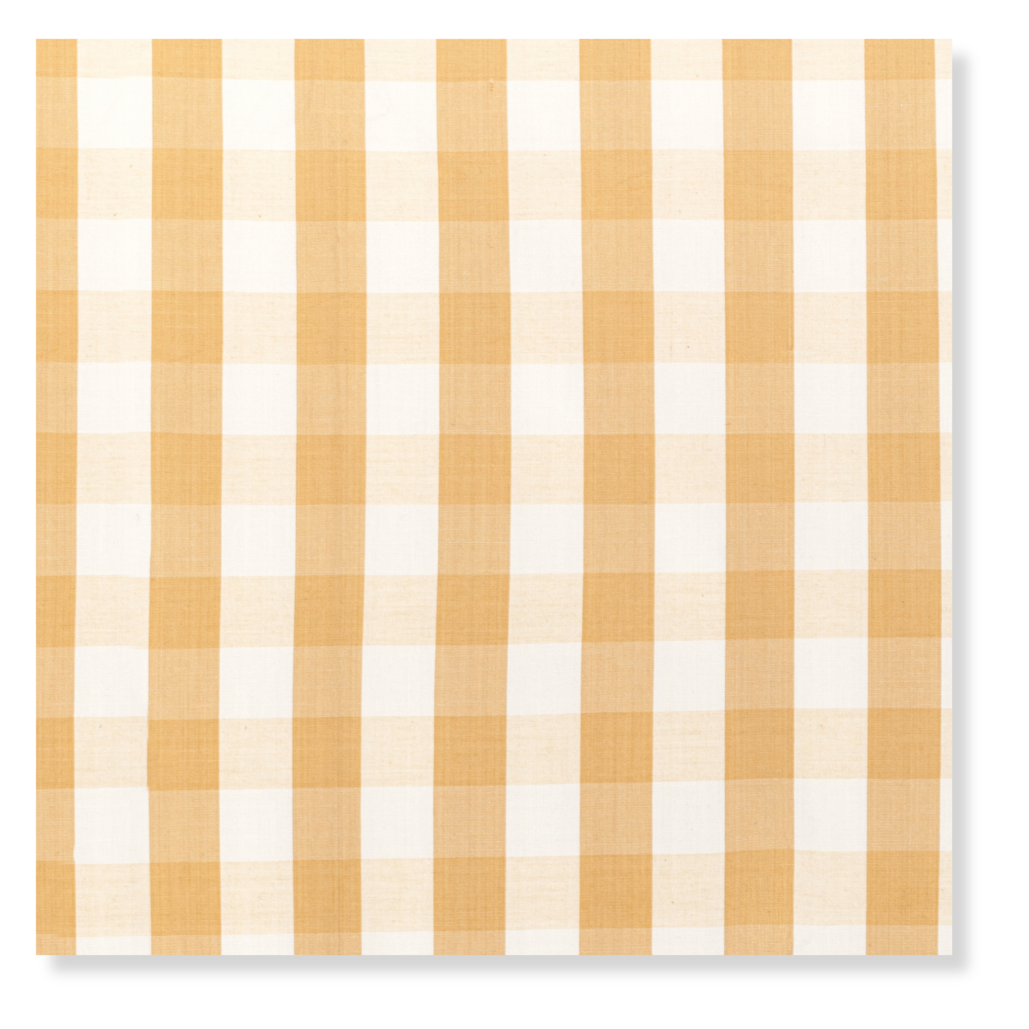 Carsten Check in Gold - Fabric by the Yard