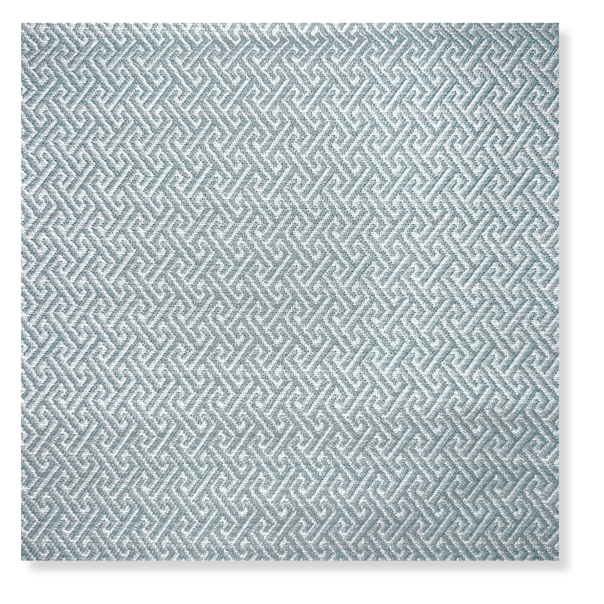 Performance Greek Key Light Blue