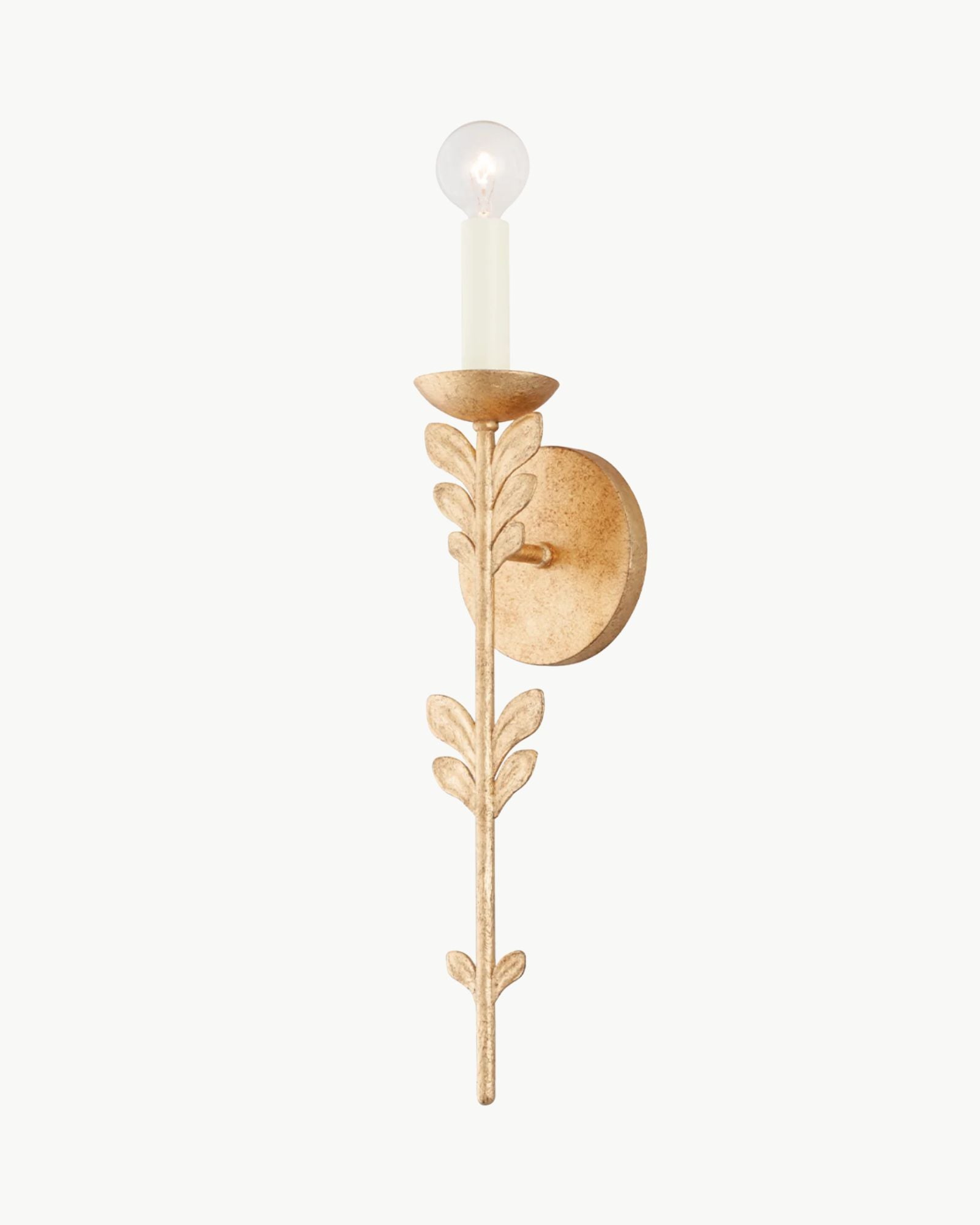 Florian Sconce in Gold Leaf