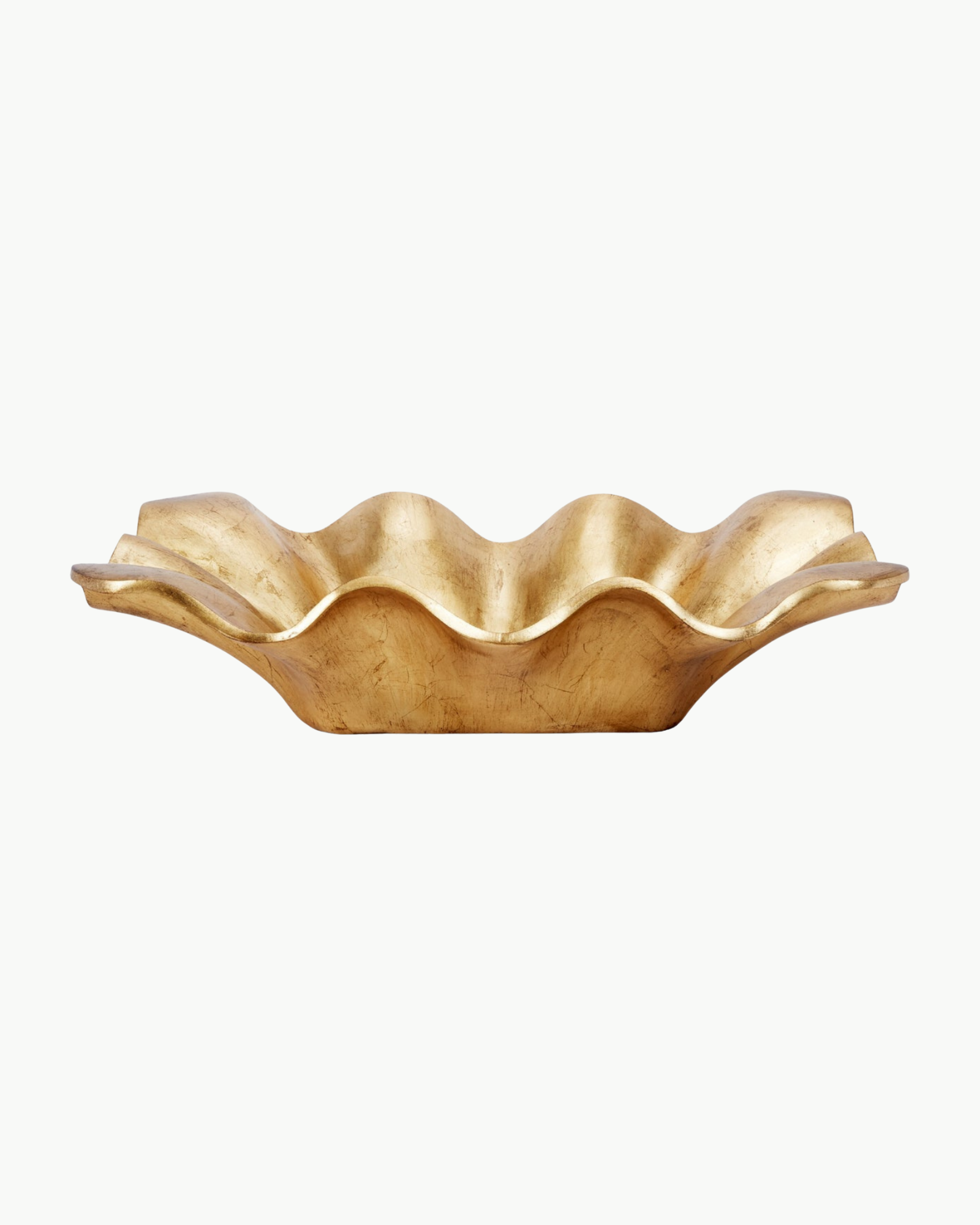 Gold Leaf Furman Decorative Bowl