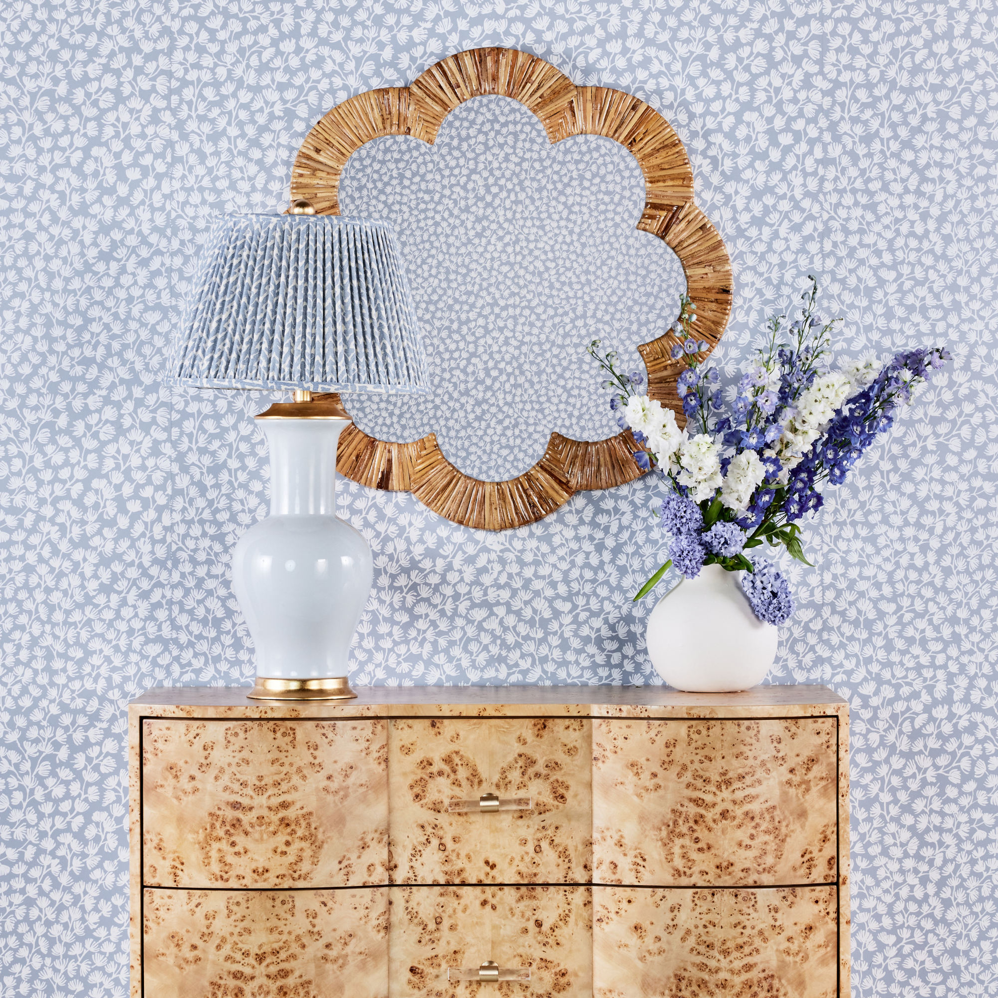 Gracie Scalloped Mirror