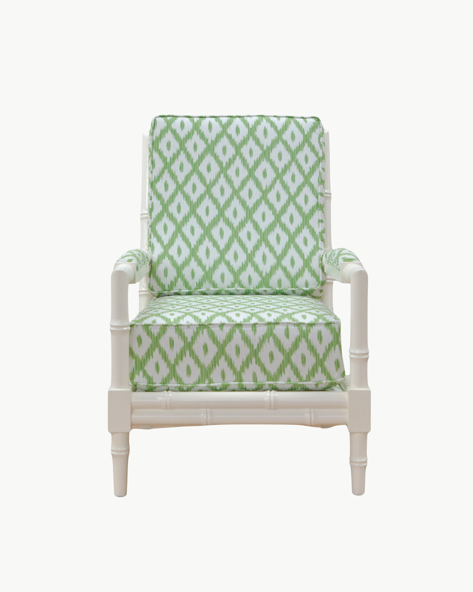 FACTORY | Hanover Bamboo Chair In Malavi Green