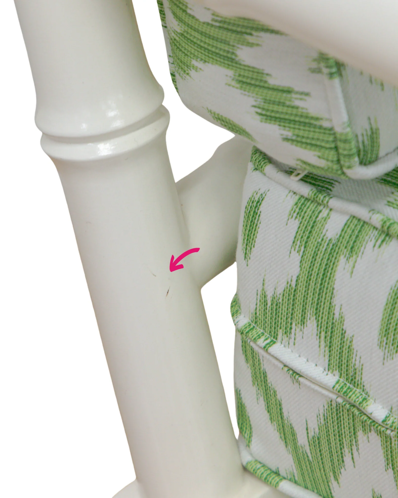 FACTORY | Hanover Bamboo Chair In Malavi Green