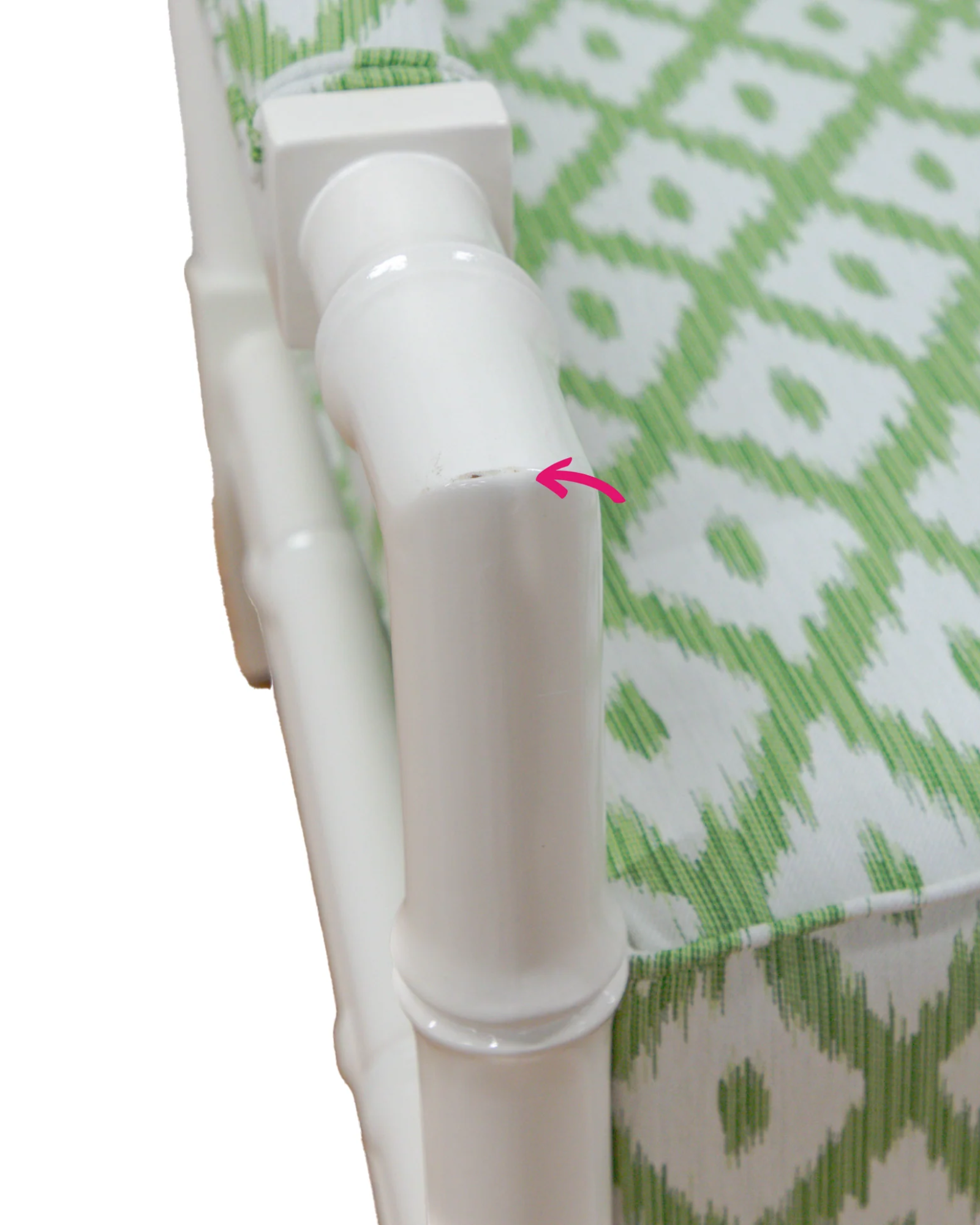 FACTORY | Hanover Bamboo Chair In Malavi Green