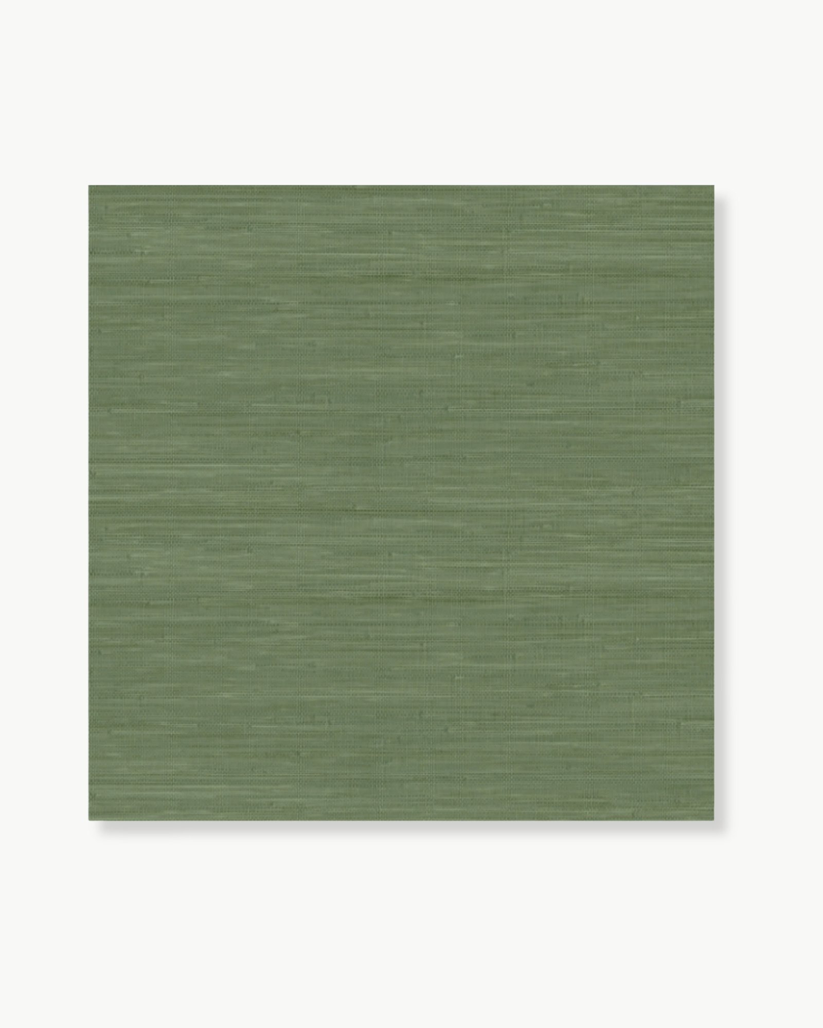 Hunter Green Faux Grasscloth Peel and Stick Wallpaper