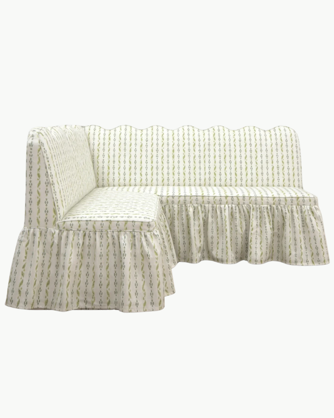 Hadley Wavy Corner Banquette
