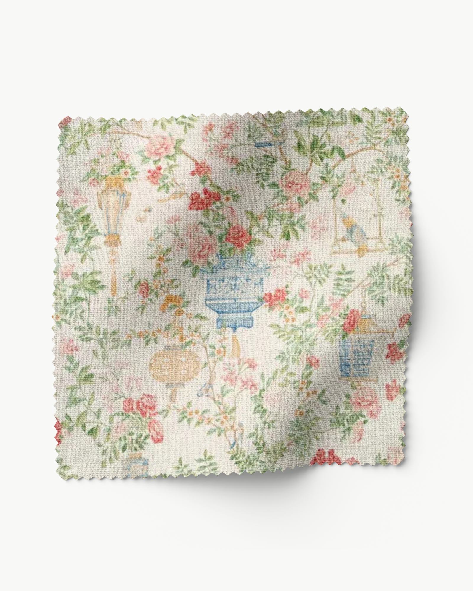 Jardin Fleuri in Ivory - Fabric by the Yard