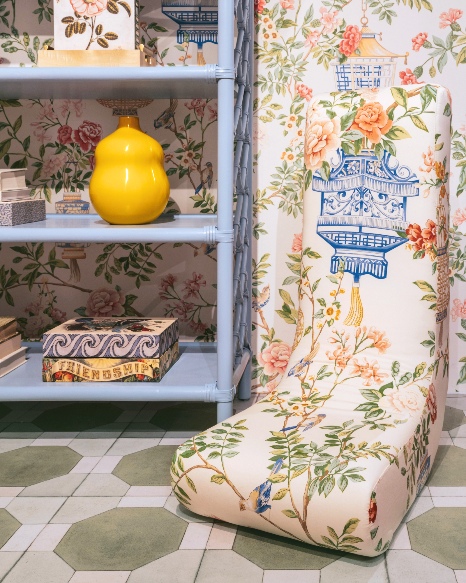 Jardin Fleuri in Ivory - Fabric by the Yard