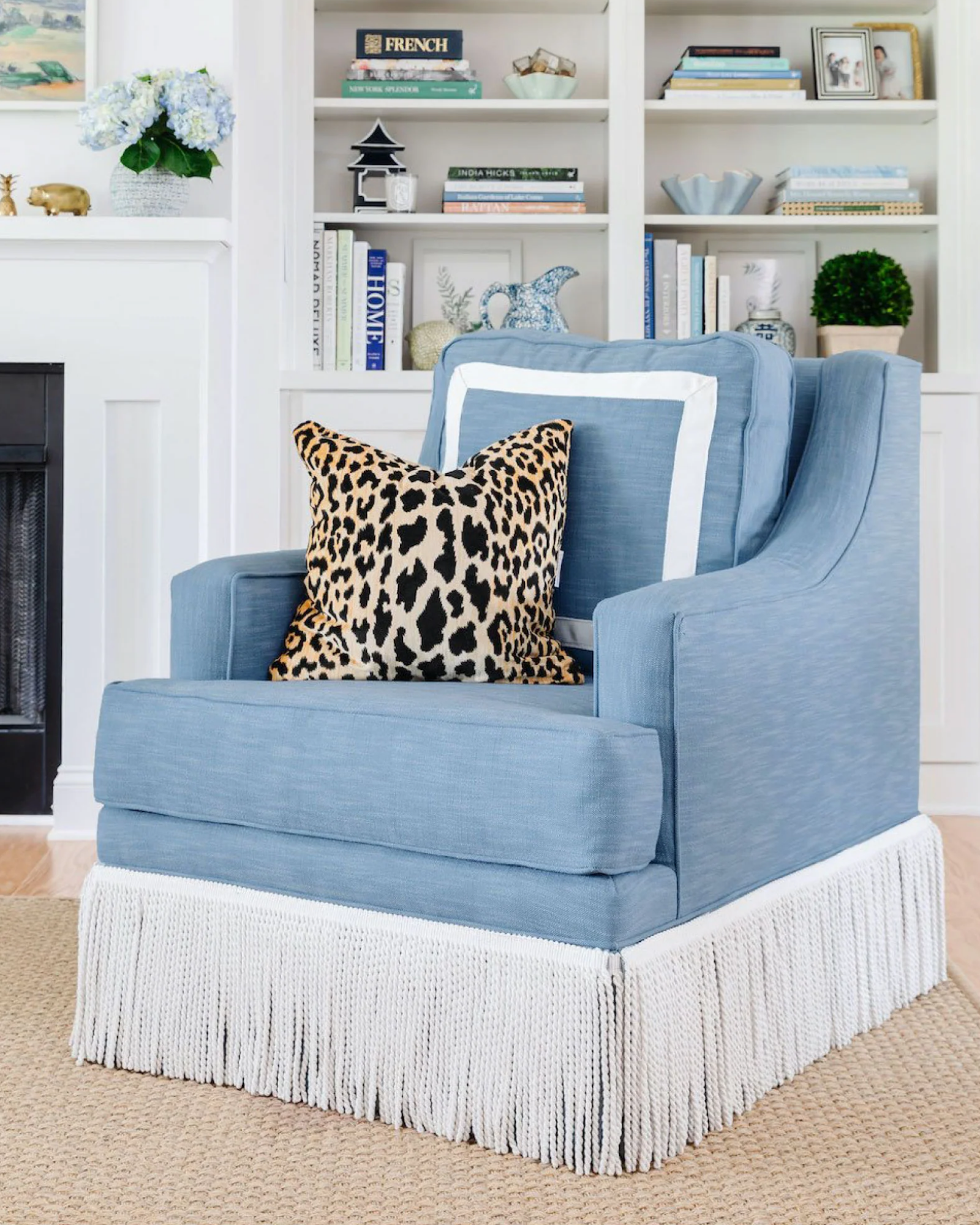 Kate Chair - Bullion Fringe