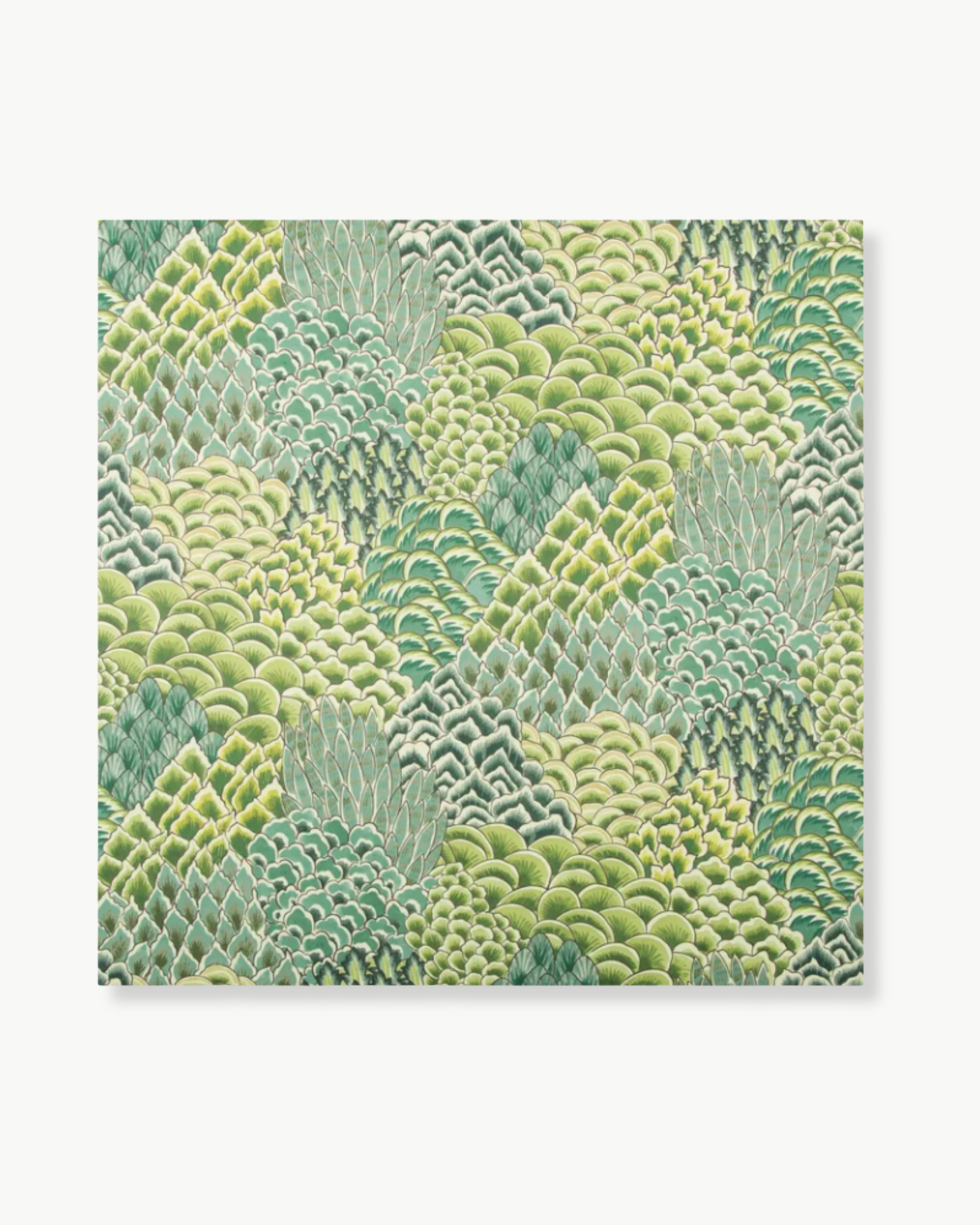 Katibi in Leaf Wallpaper Sample