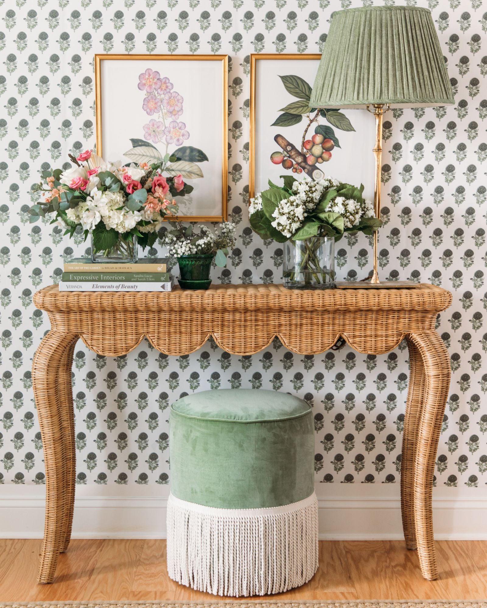 Kintyre Green Lampshade