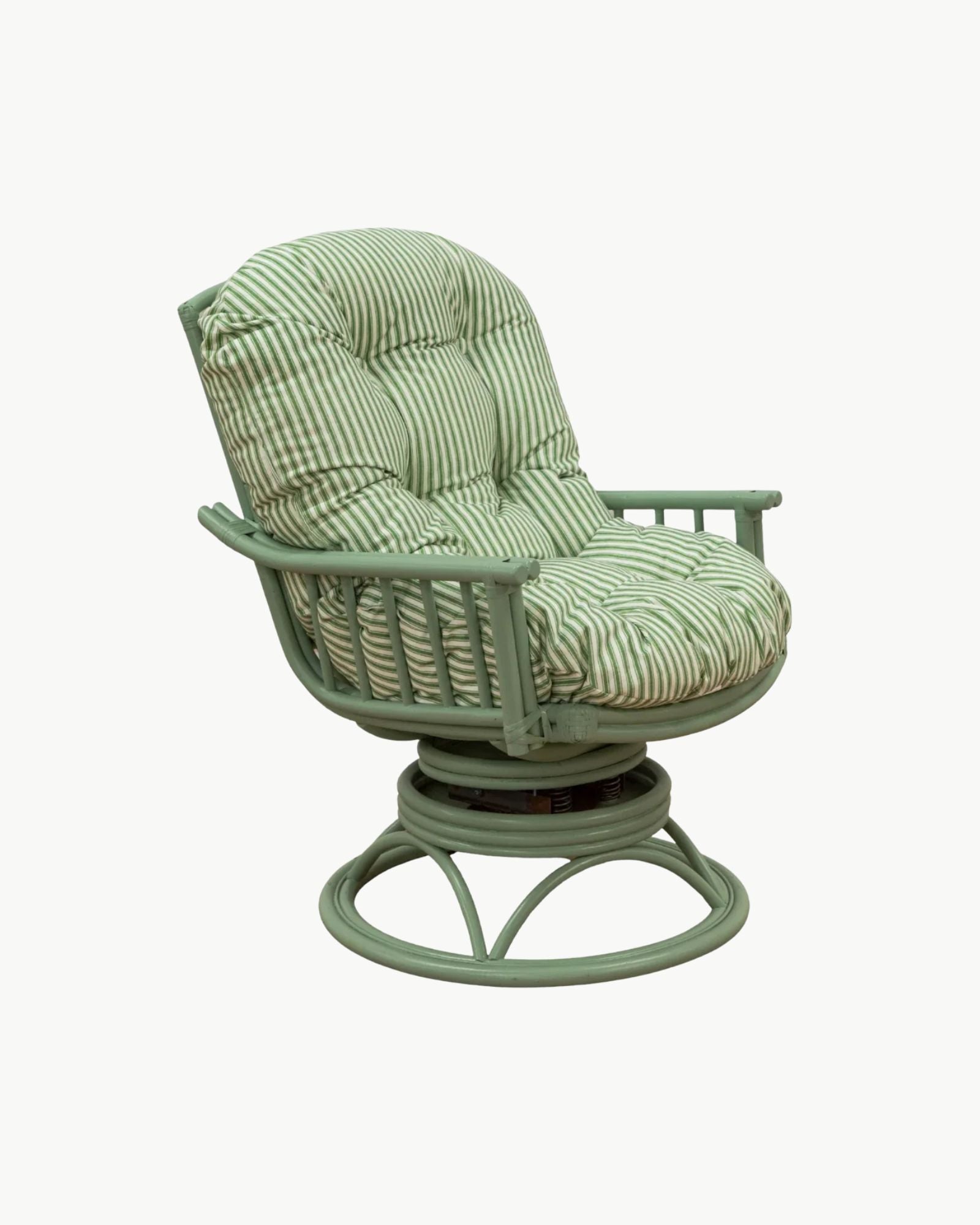Knight Retro Rattan Rocker - Custom Color