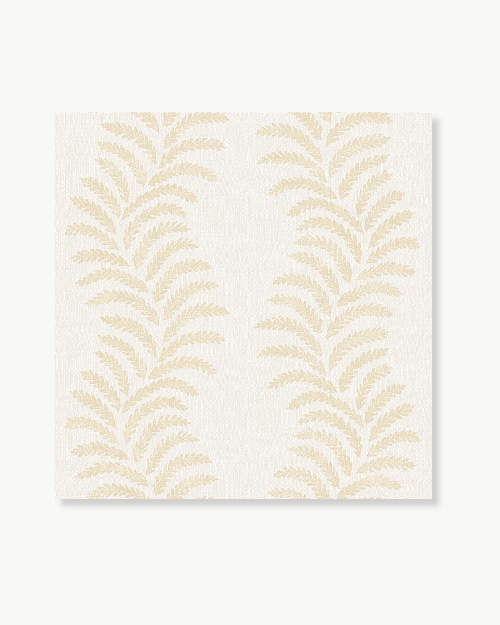 Lady Fern Wheat Peel and Stick Wallpaper