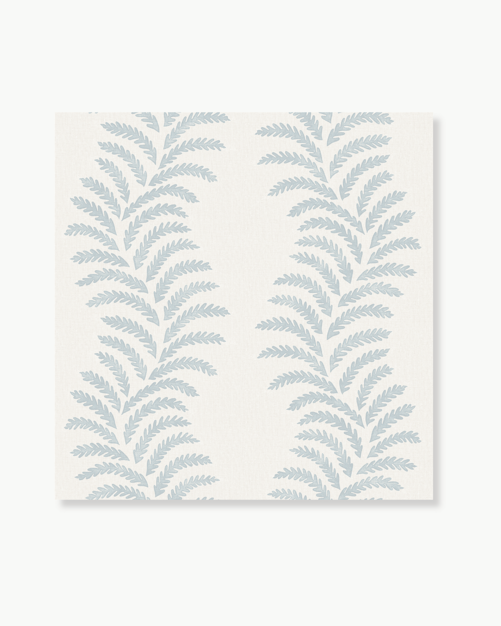 Lady Fern Whisper Blue Peel and Stick Wallpaper